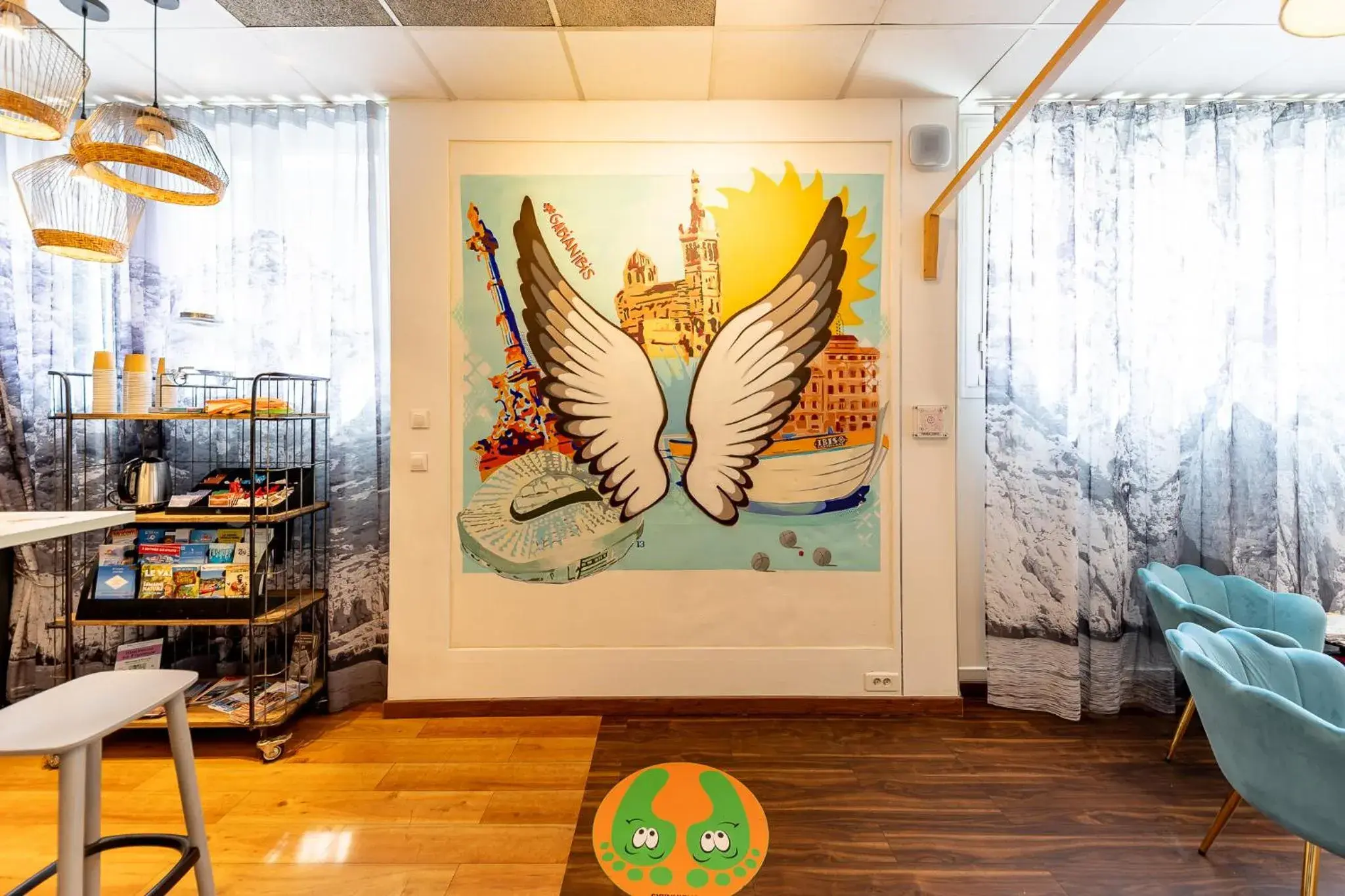 Lobby or reception in ibis Styles Marseille Centre Prado Place Castellane Lobby or reception in ibis Styles Marseille Centre Prado Place Castellane