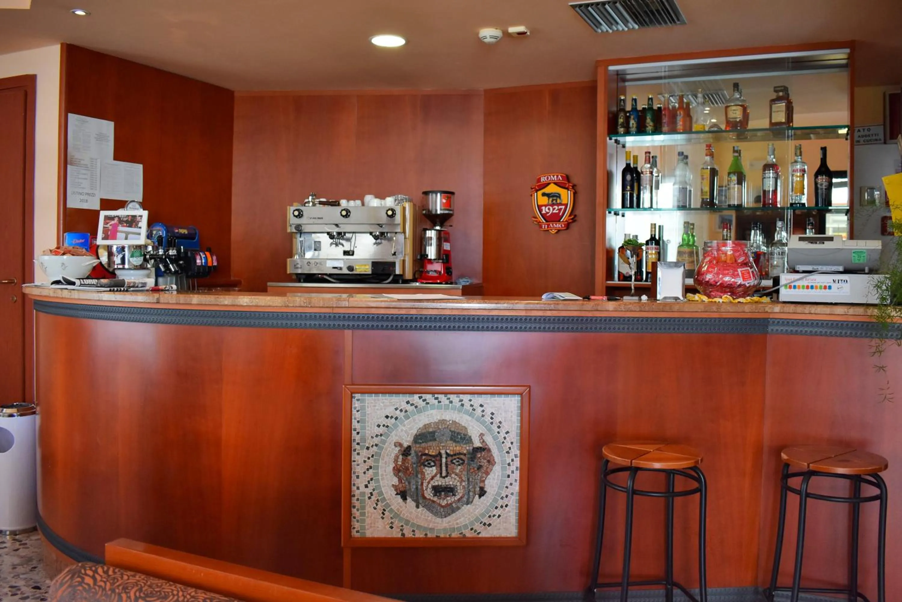 Lounge or bar in Hotel Urbinati