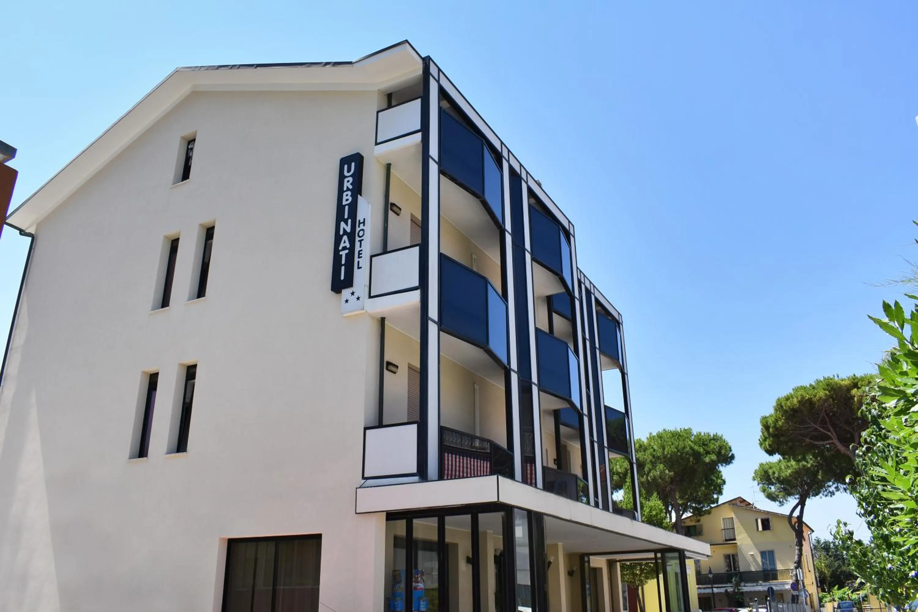 Property building in Hotel Urbinati