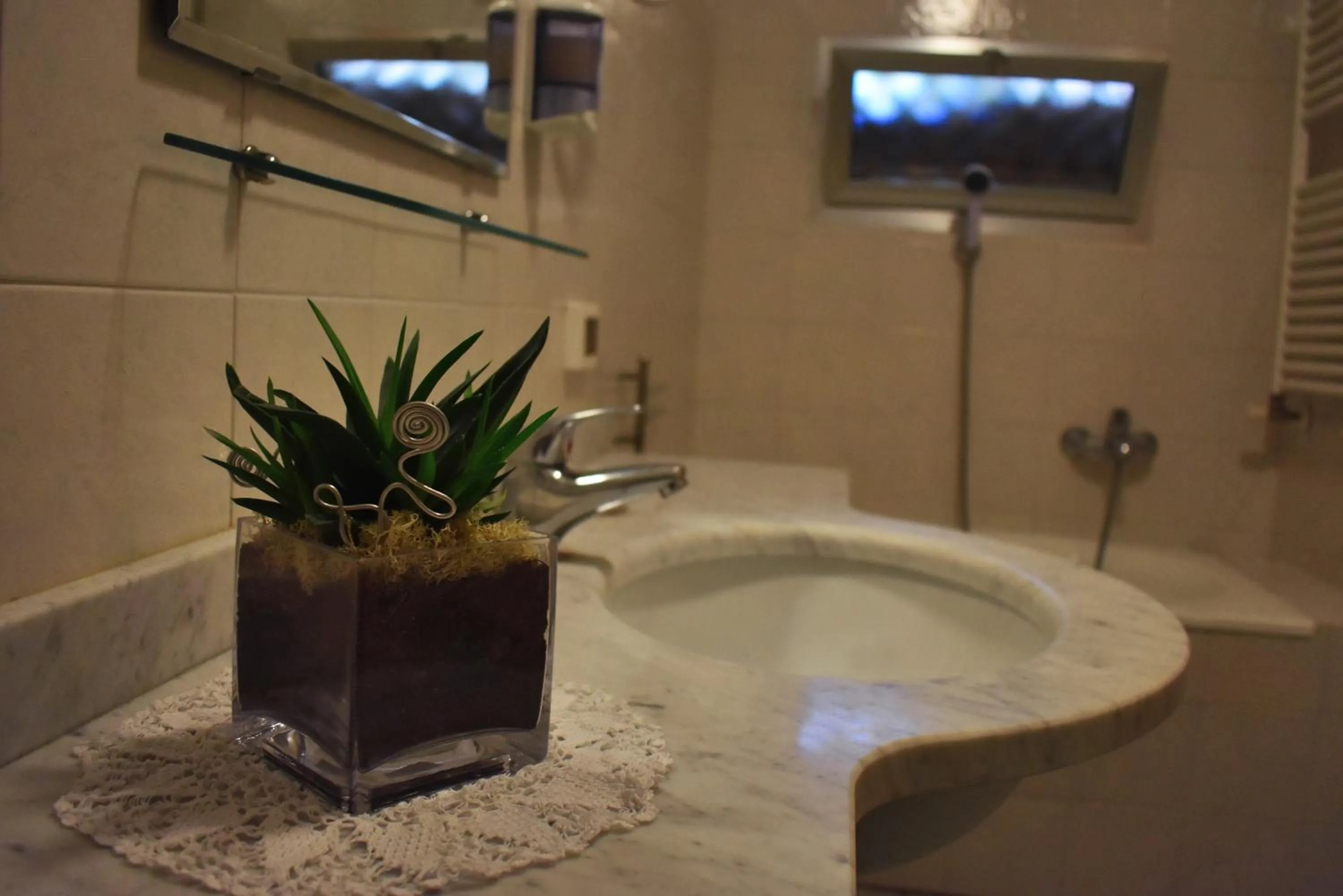 Bathroom in Hotel Urbinati