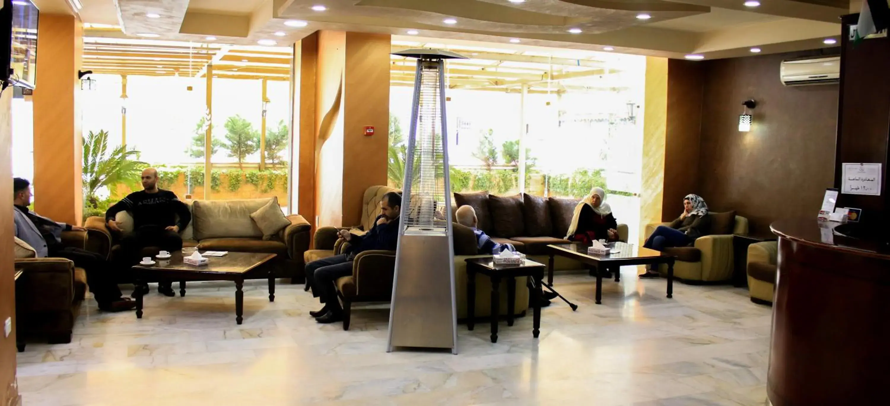 Lobby or reception, Restaurant/Places to Eat in Gardens Hotel Amman