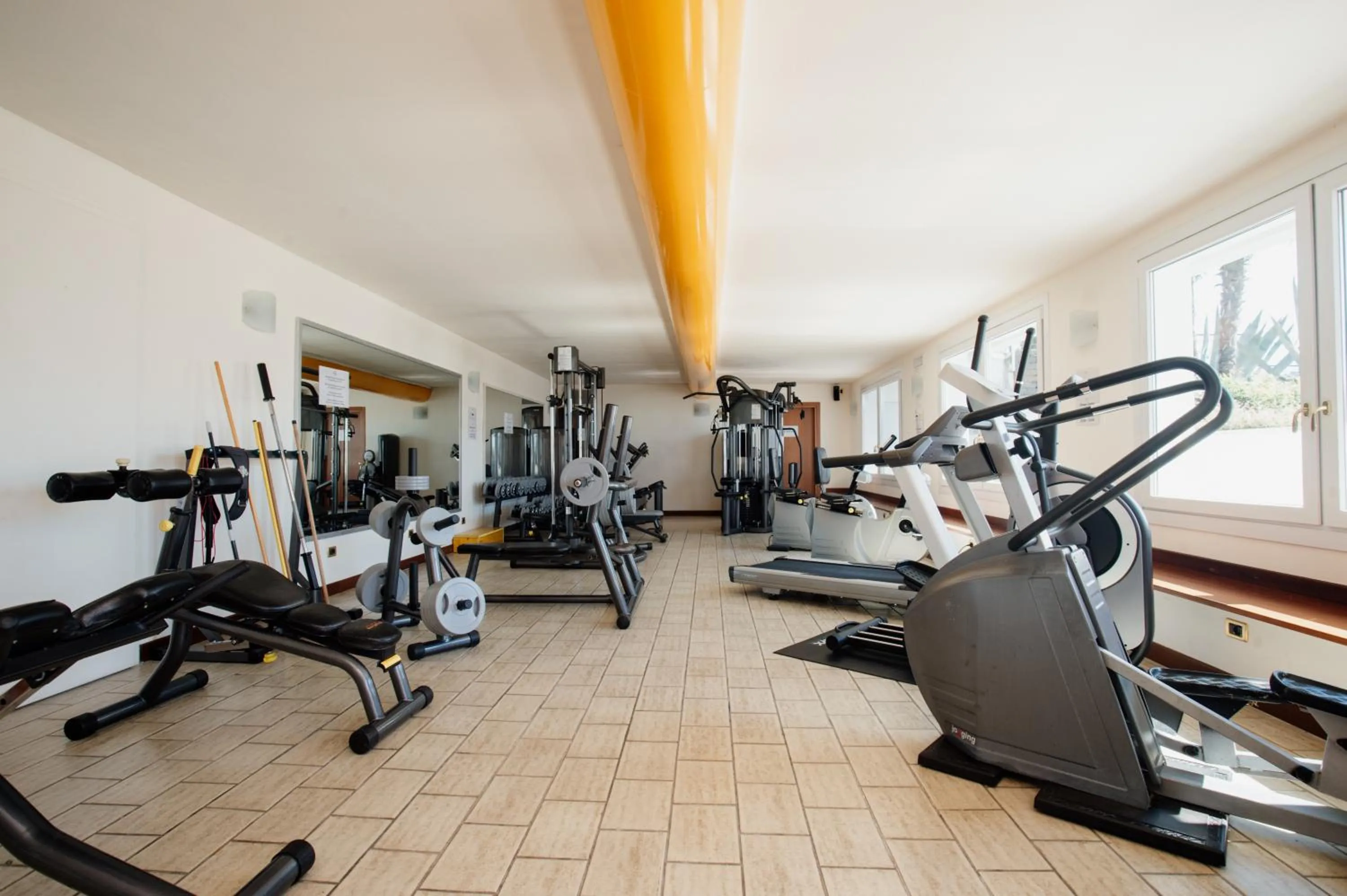 Fitness centre/facilities in Poiano Garda Resort Appartamenti