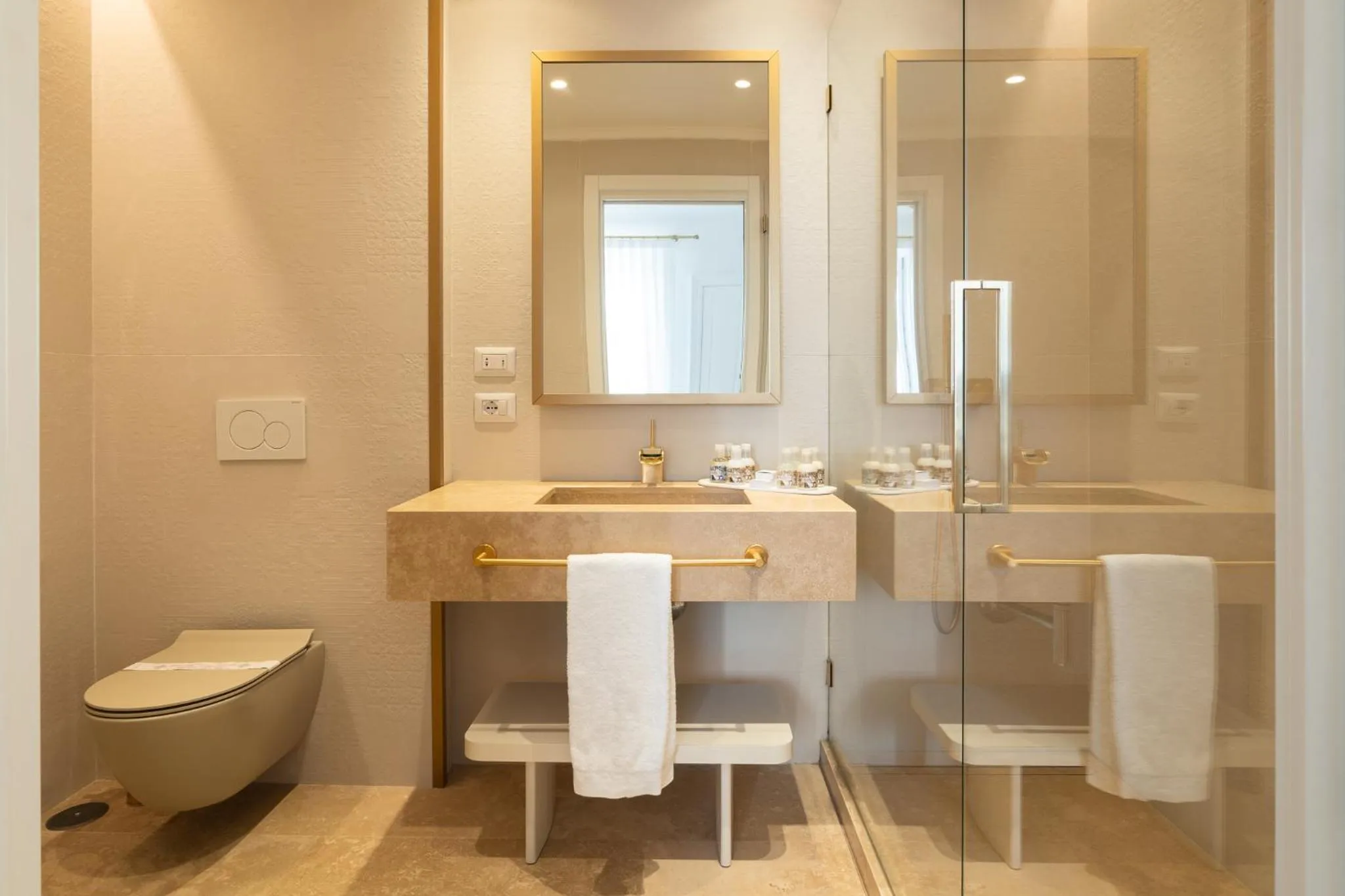 Bathroom in La Residenza Capri