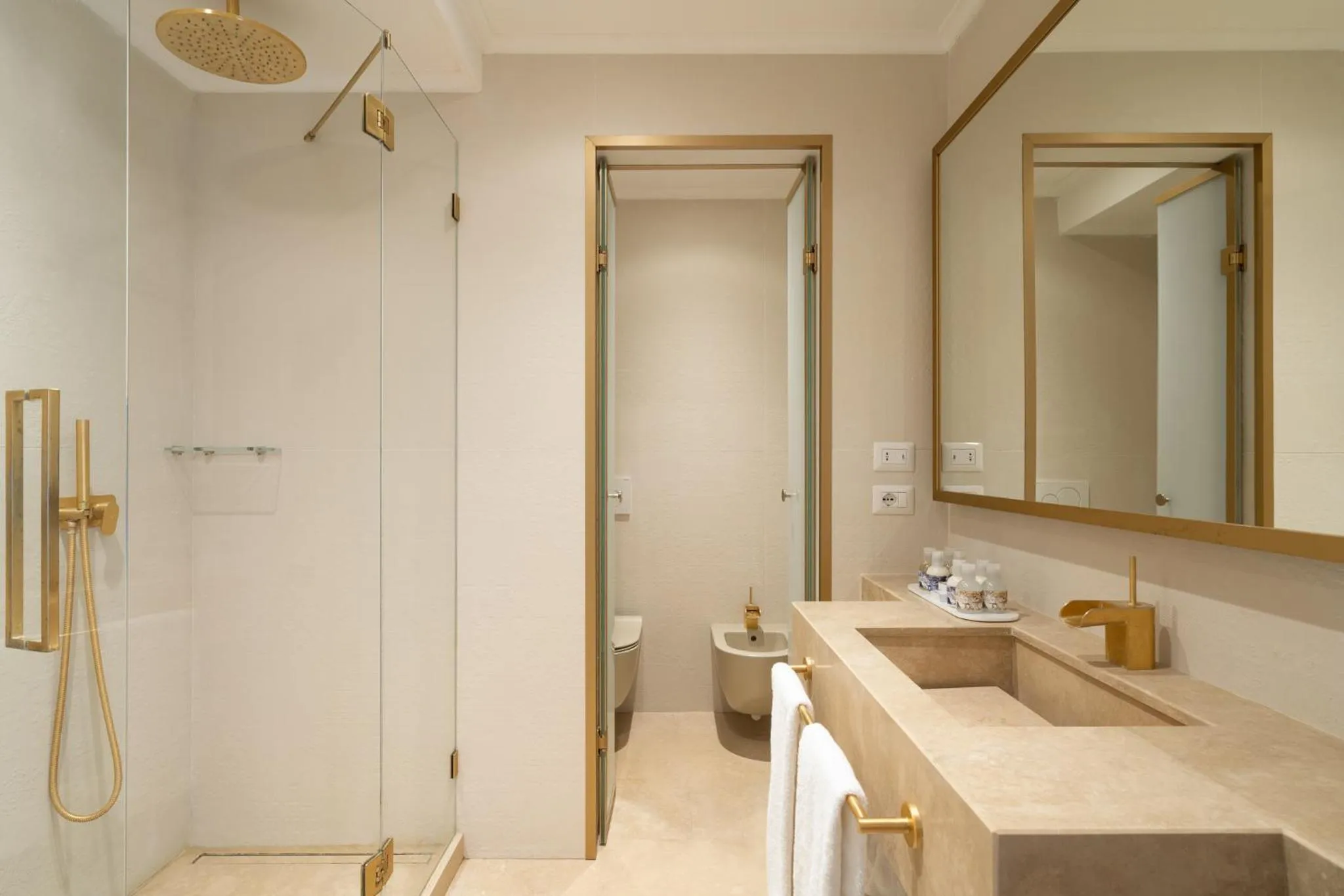 Bathroom in La Residenza Capri