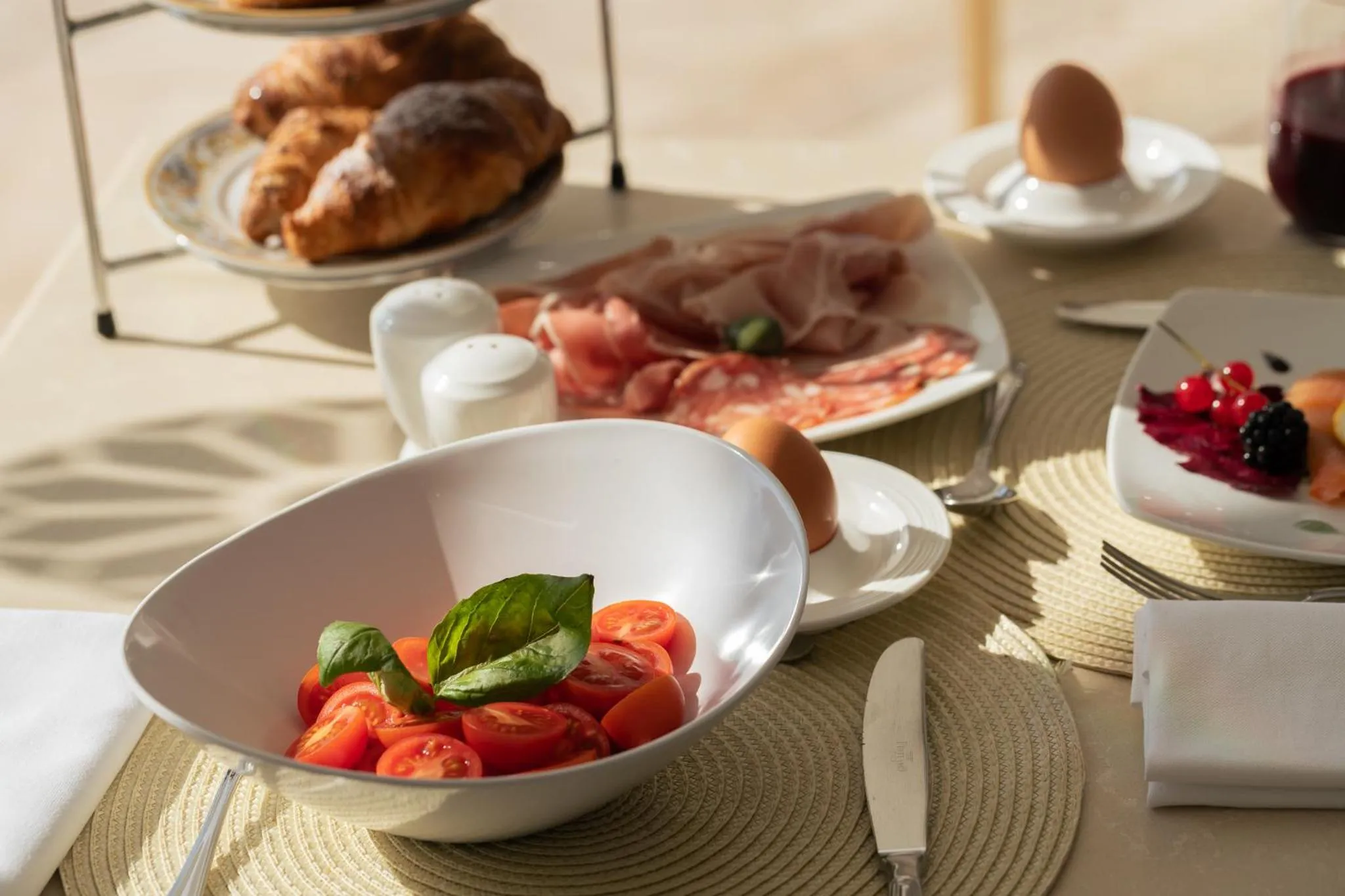 Breakfast in La Residenza Capri