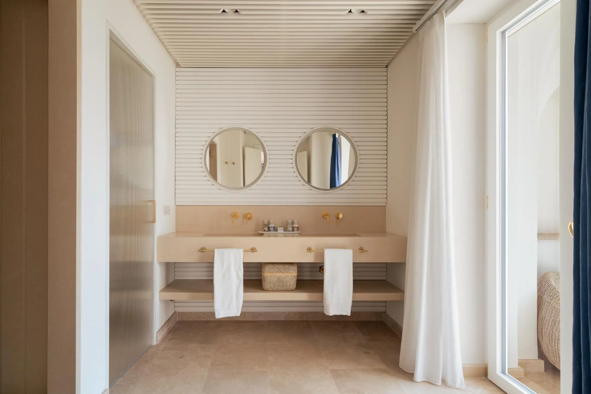 Bathroom in La Residenza Capri