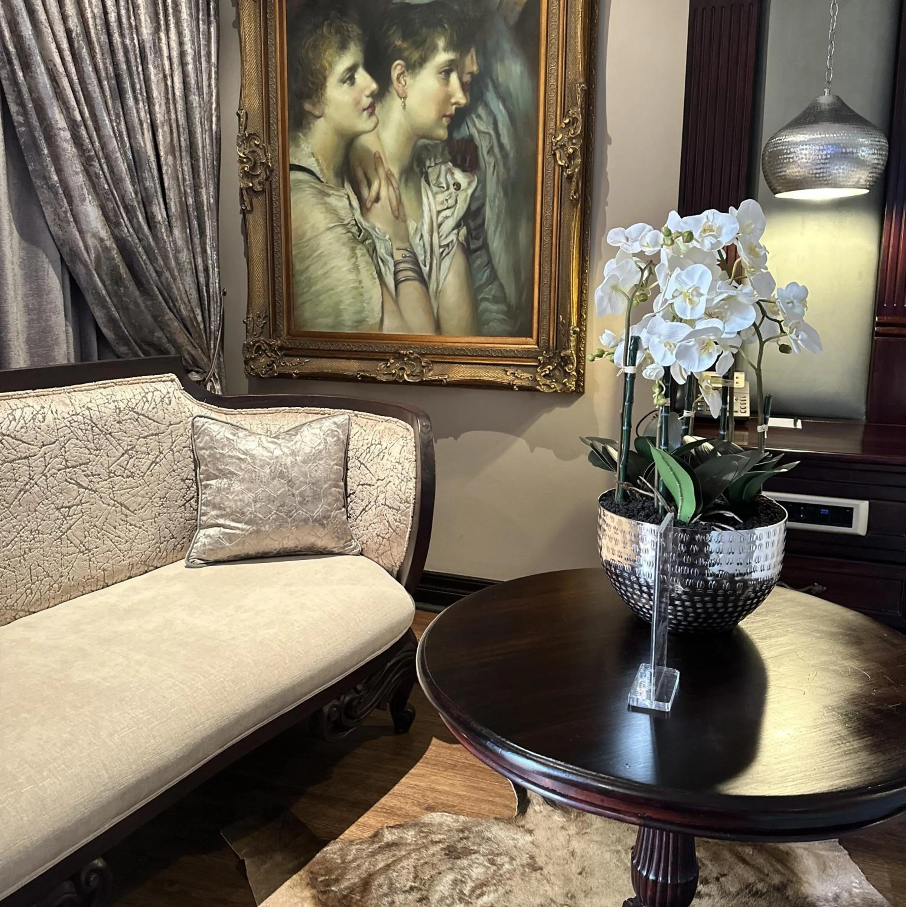 Decorative detail in Fusion Boutique Hotel