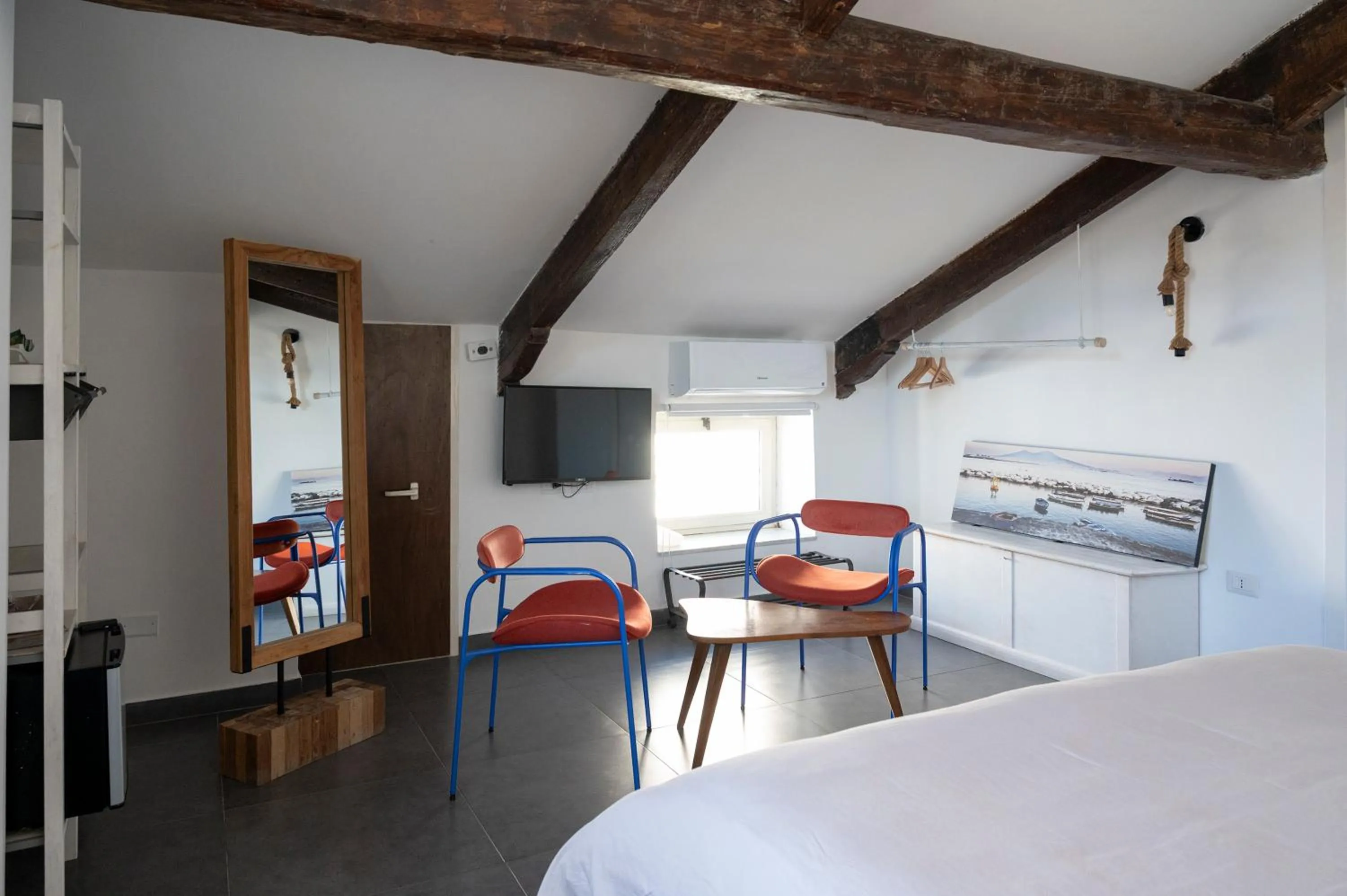 Decorative detail, Bed in Palazzo della Loggia B&B