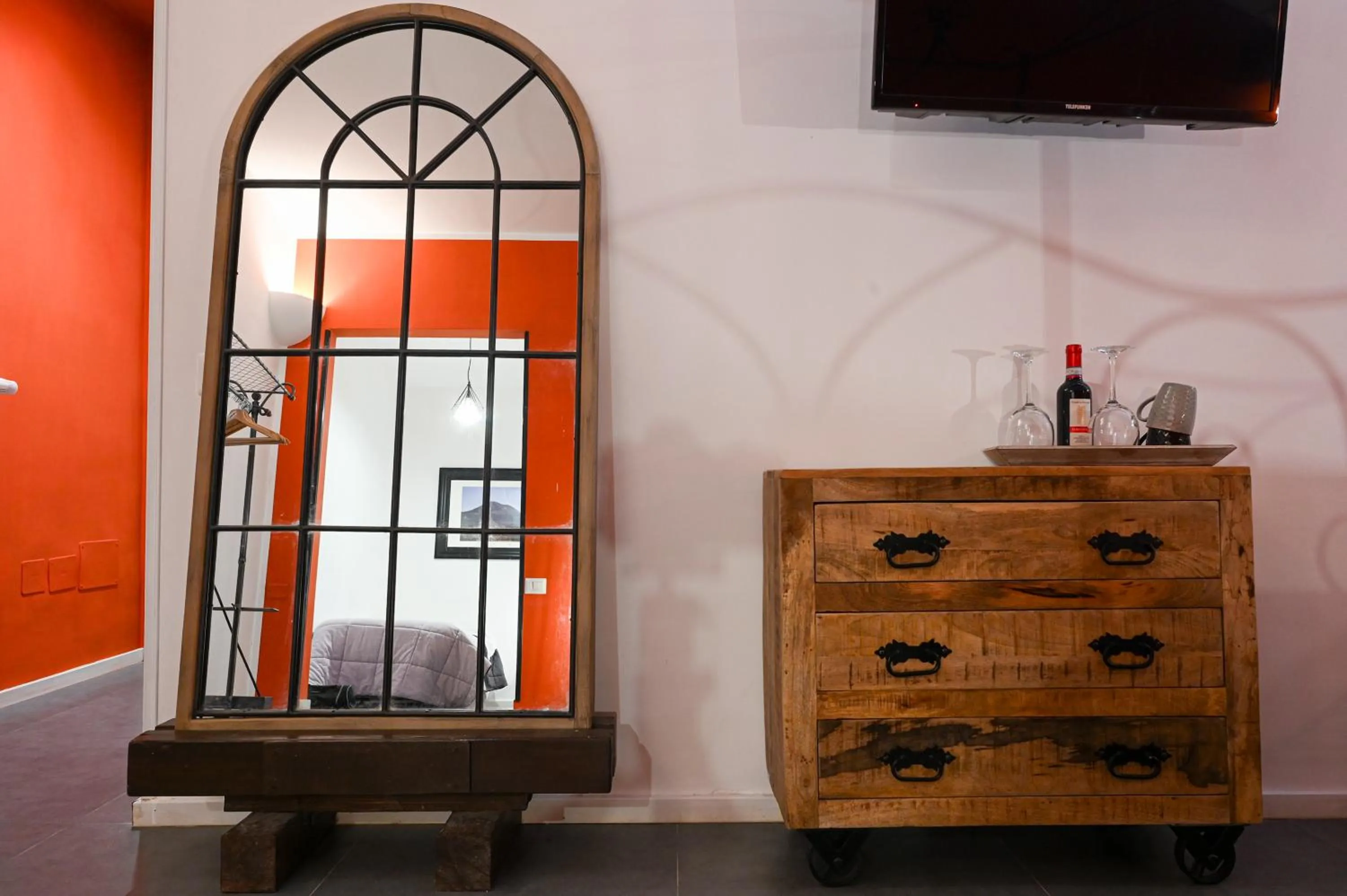 Decorative detail in Palazzo della Loggia B&B