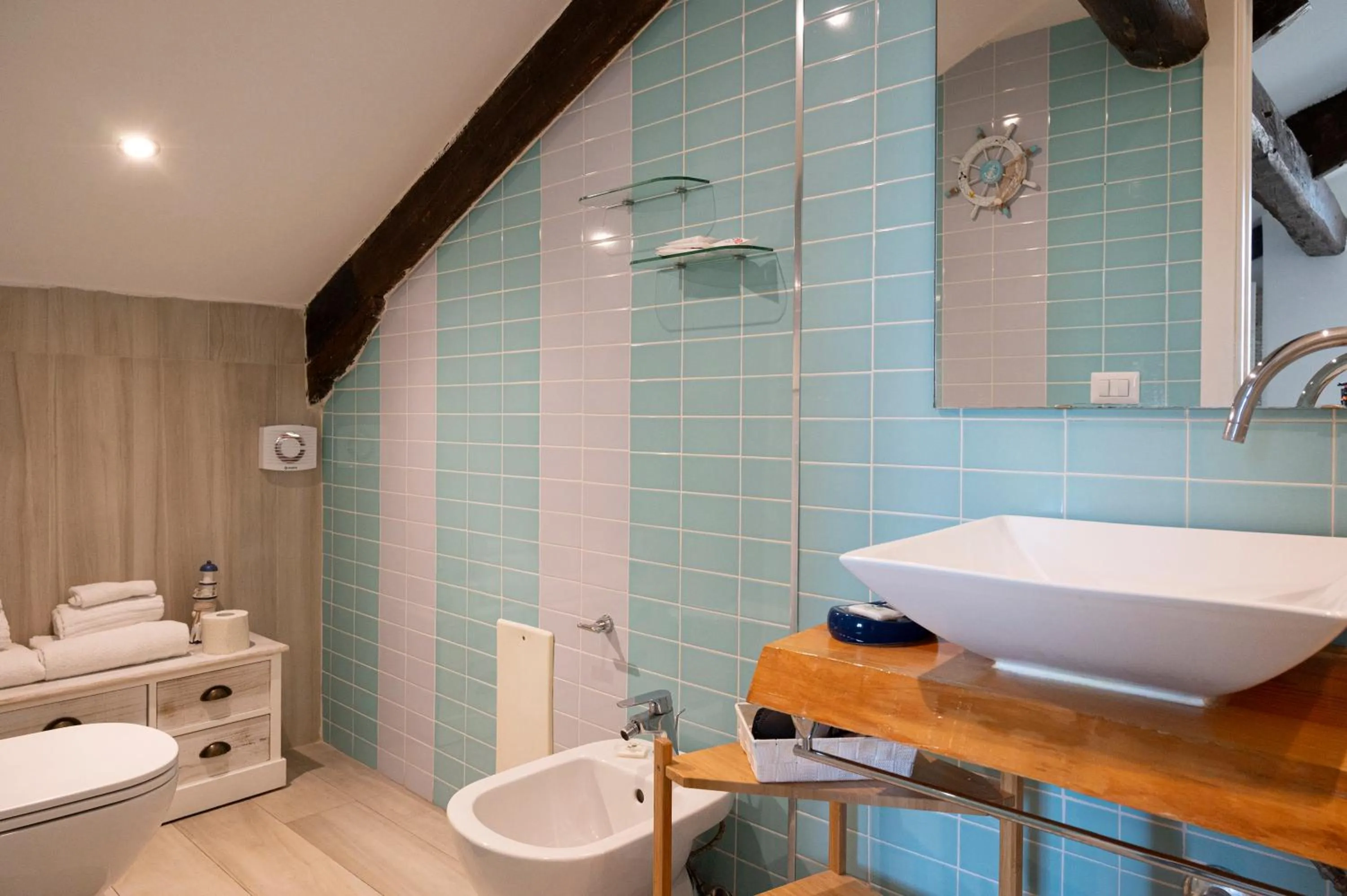 Bathroom in Palazzo della Loggia B&B