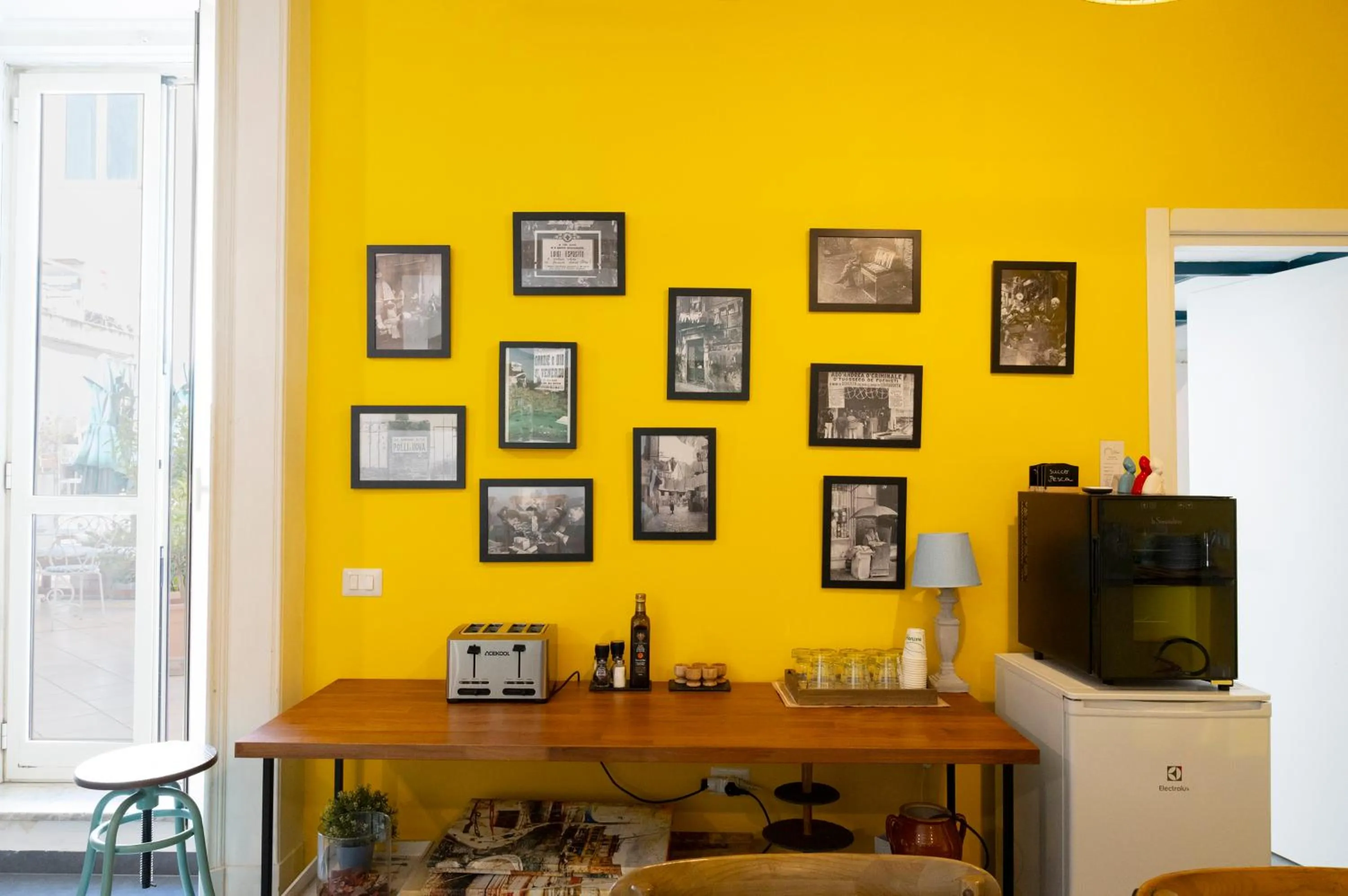 Decorative detail in Palazzo della Loggia B&B