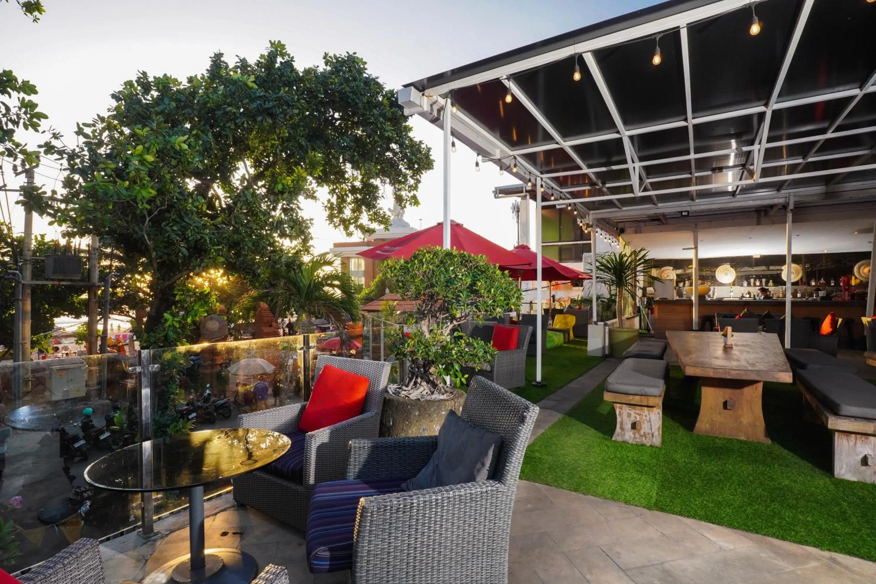 Restaurant/places to eat in FuramaXclusive Ocean Beach Seminyak Bali