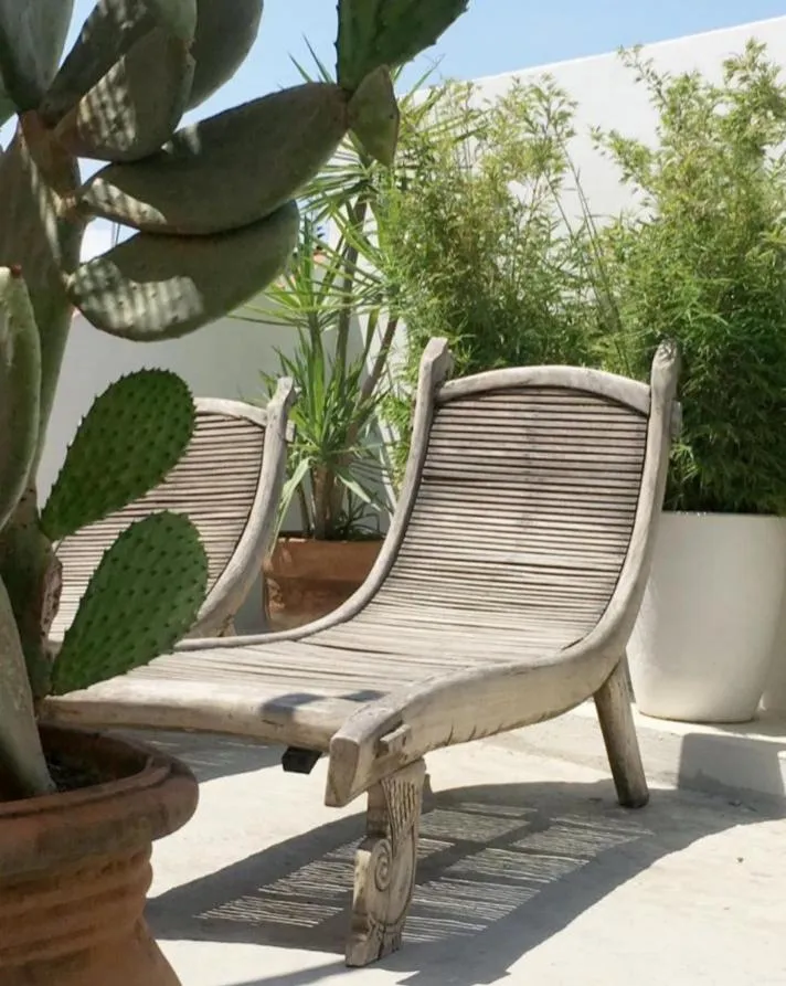 Balcony/Terrace in Petit Hotel Hafa