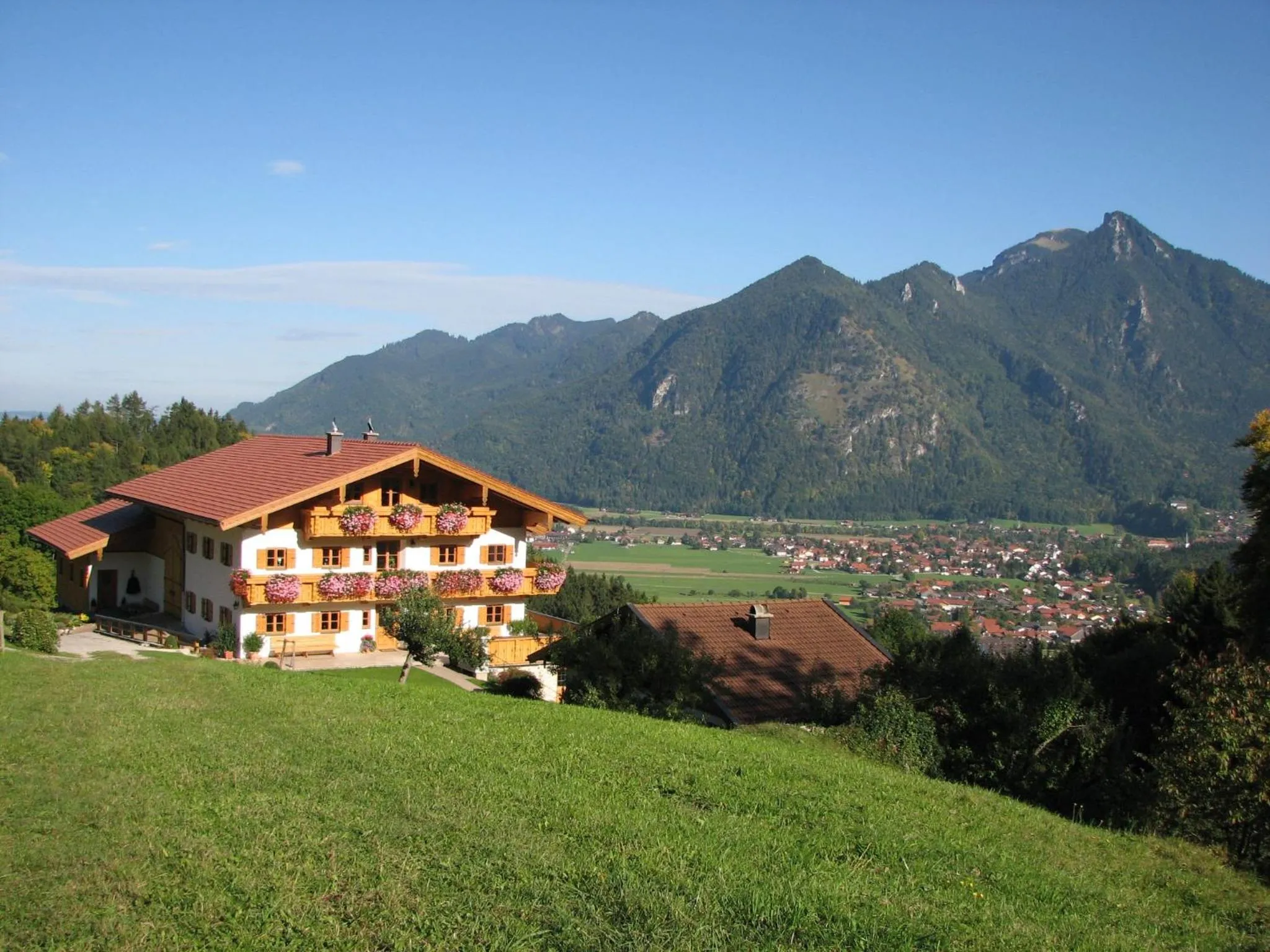 Hacher Josef - Bergpanorama Ferienwohnungen | Chiemgau Karte