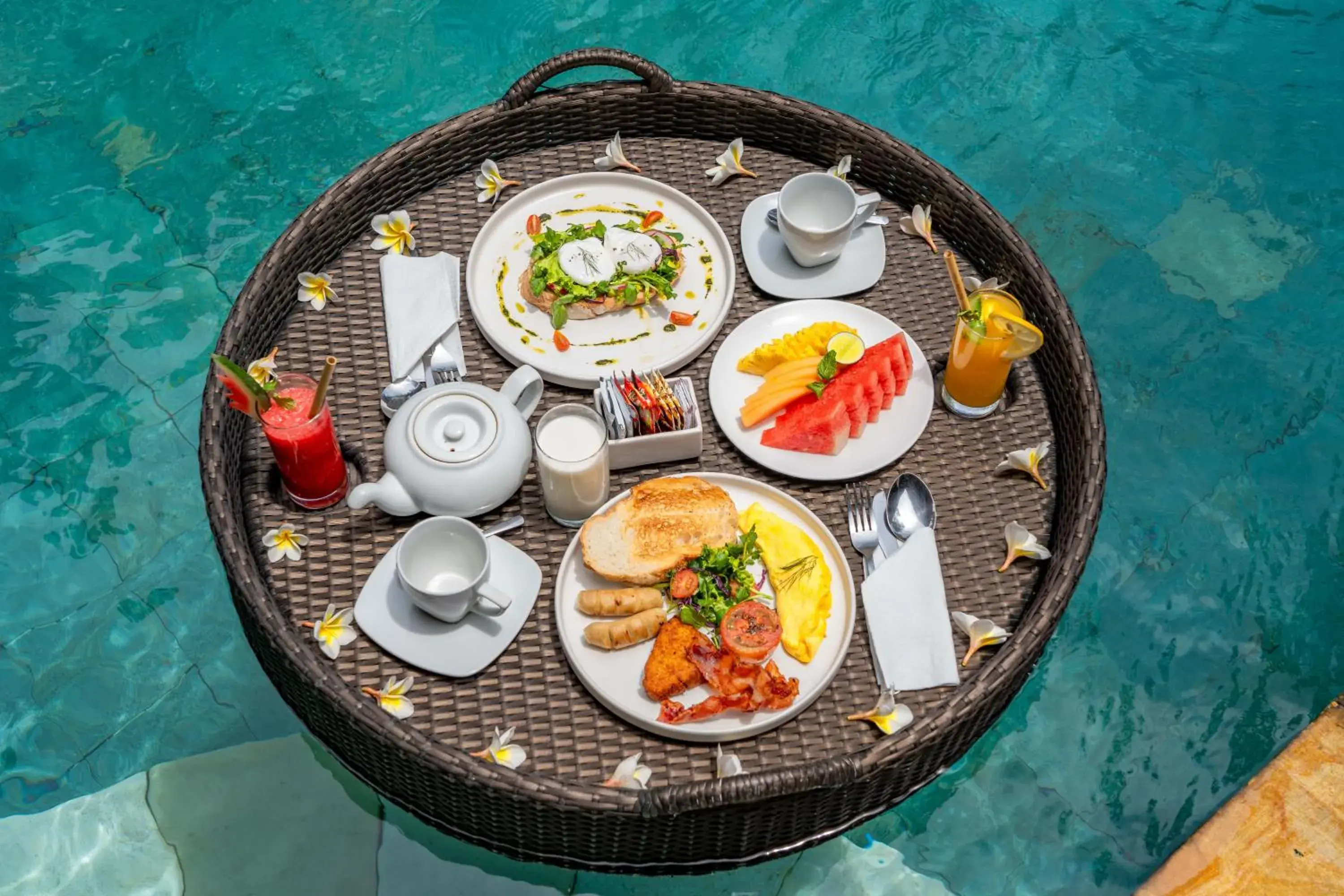 Food close-up in Bali Prime Villas Seminyak by Kanaya Hospitality Food close-up in Bali Prime Villas Seminyak by Kanaya Hospitality