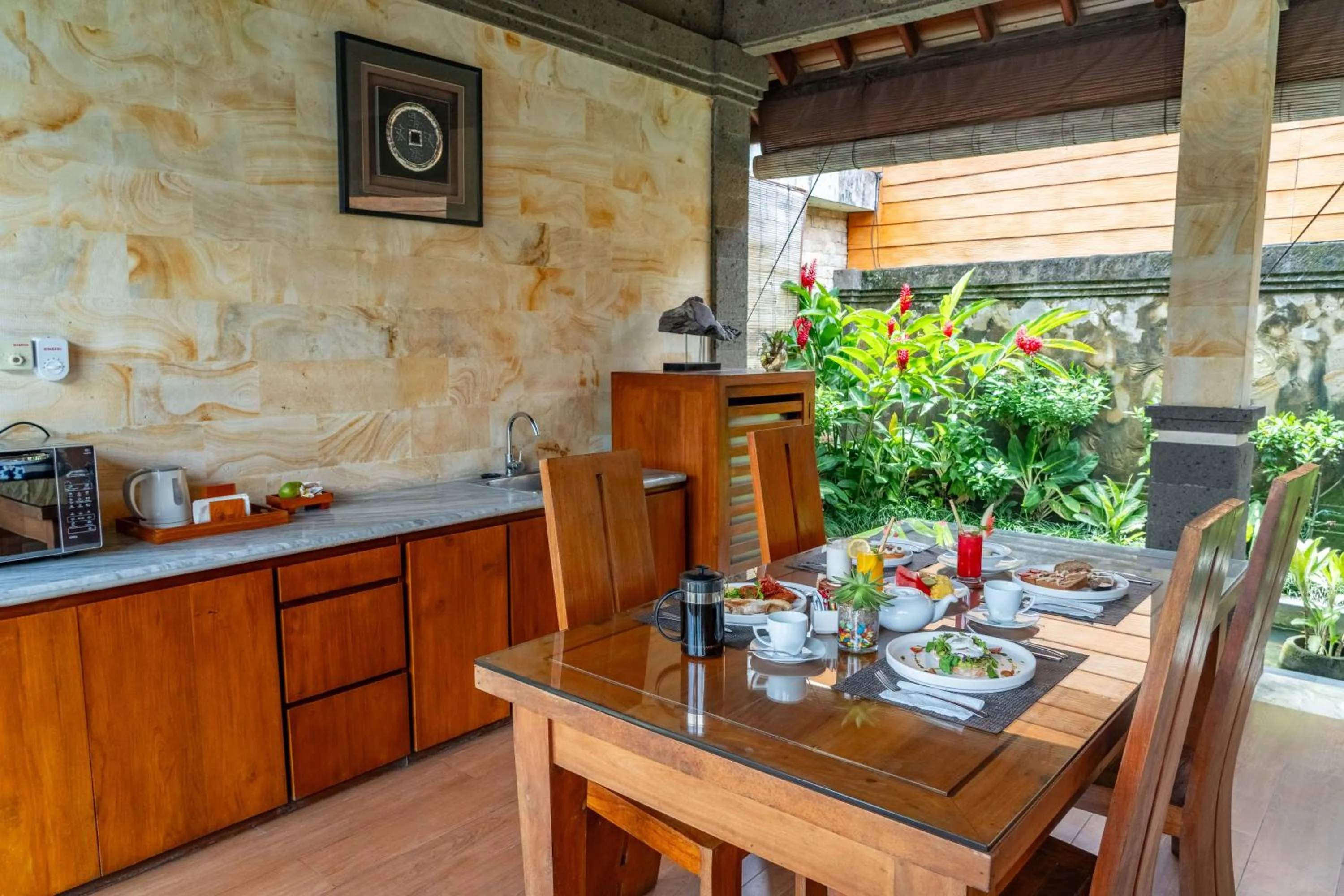 Dinner in Bali Prime Villas Seminyak by Kanaya Hospitality