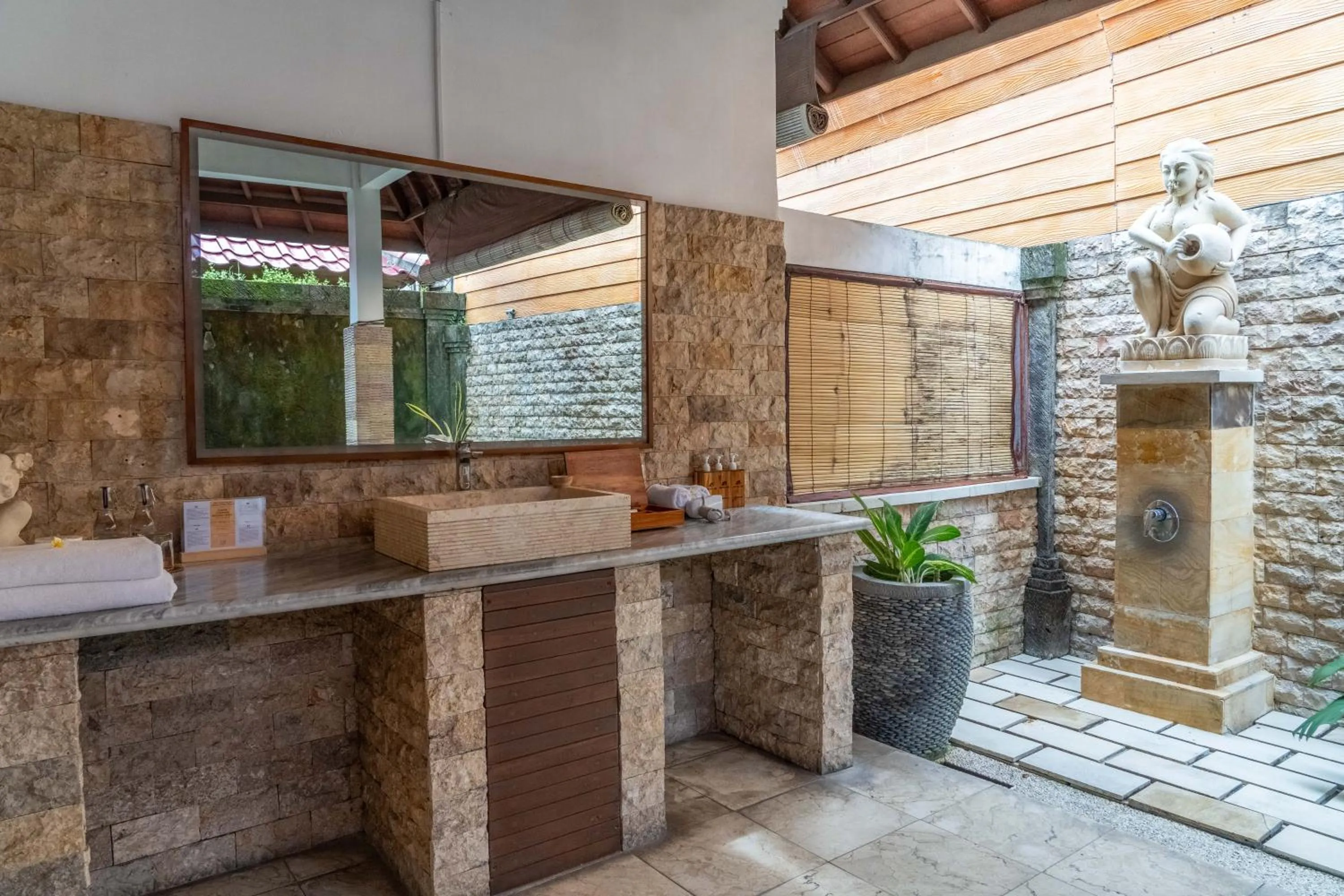 Shower in Bali Prime Villas Seminyak by Kanaya Hospitality
