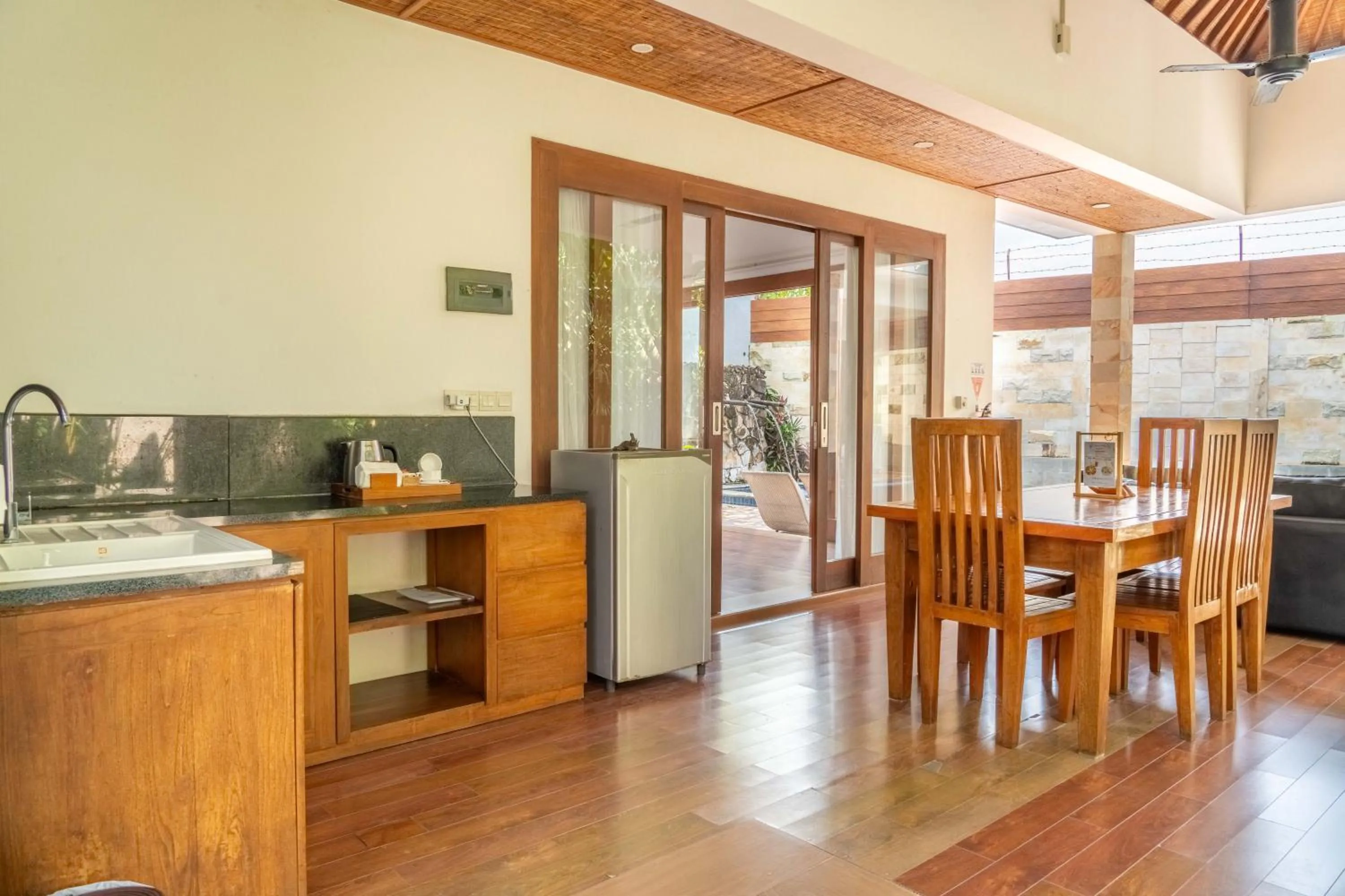 Kitchen or kitchenette in Bali Nyuh Gading Villas