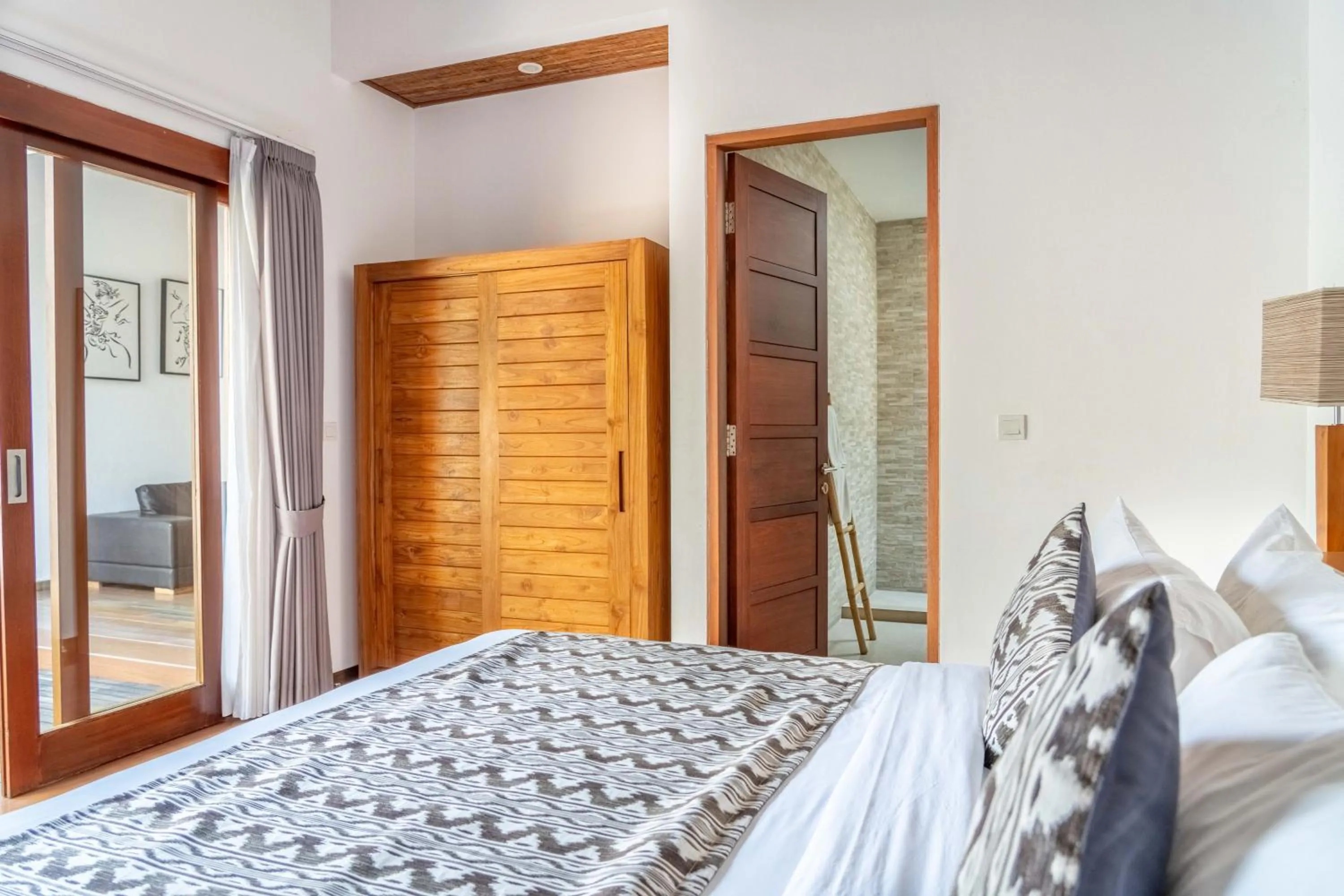 Bed in Bali Nyuh Gading Villas