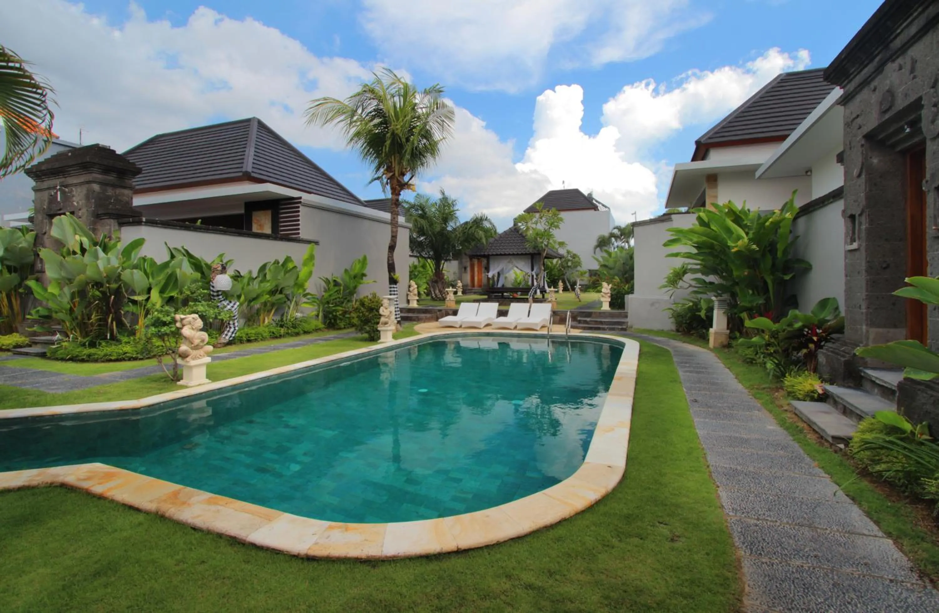 Pool view in Bali Nyuh Gading Villas