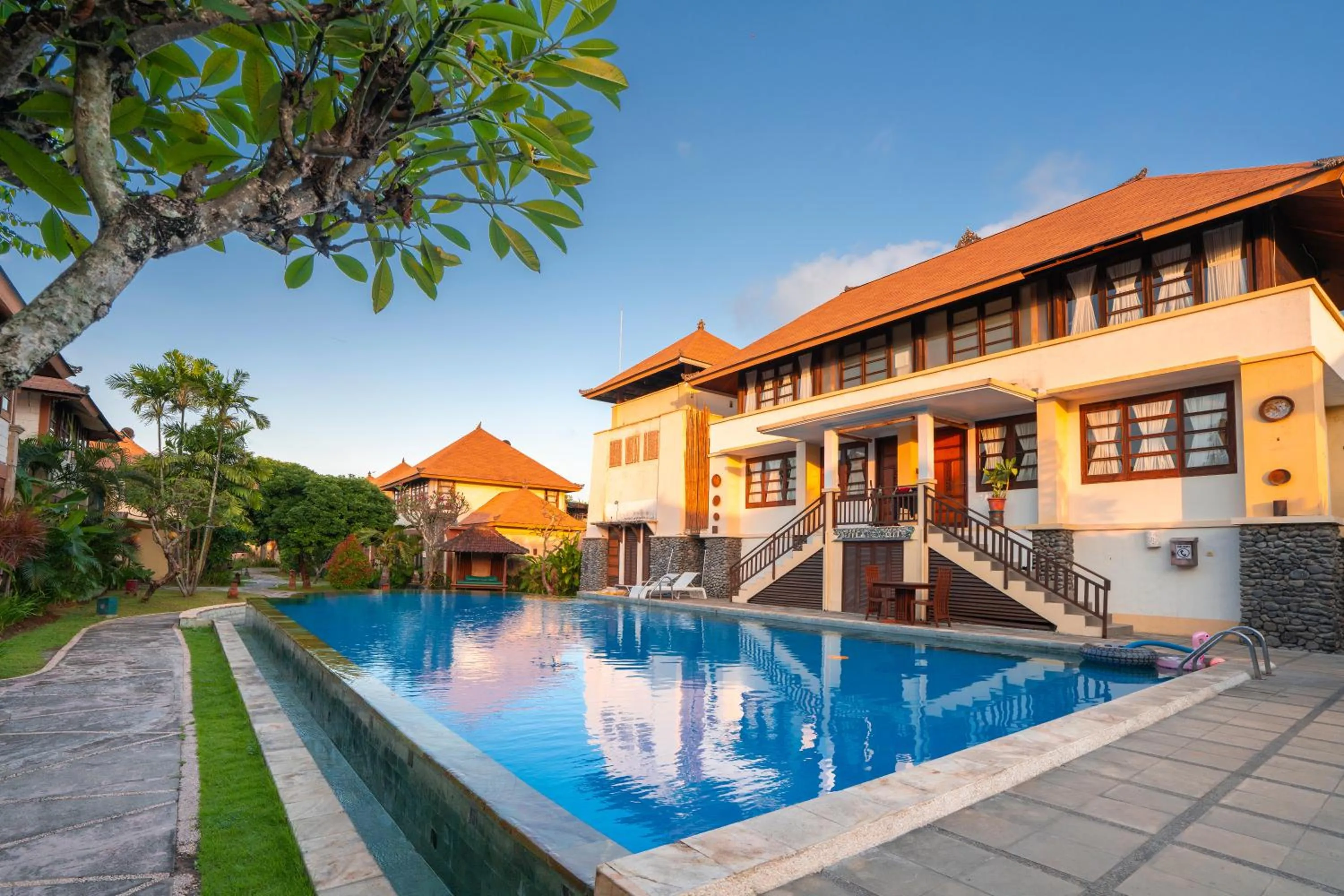 Swimming pool in Desamuda Village