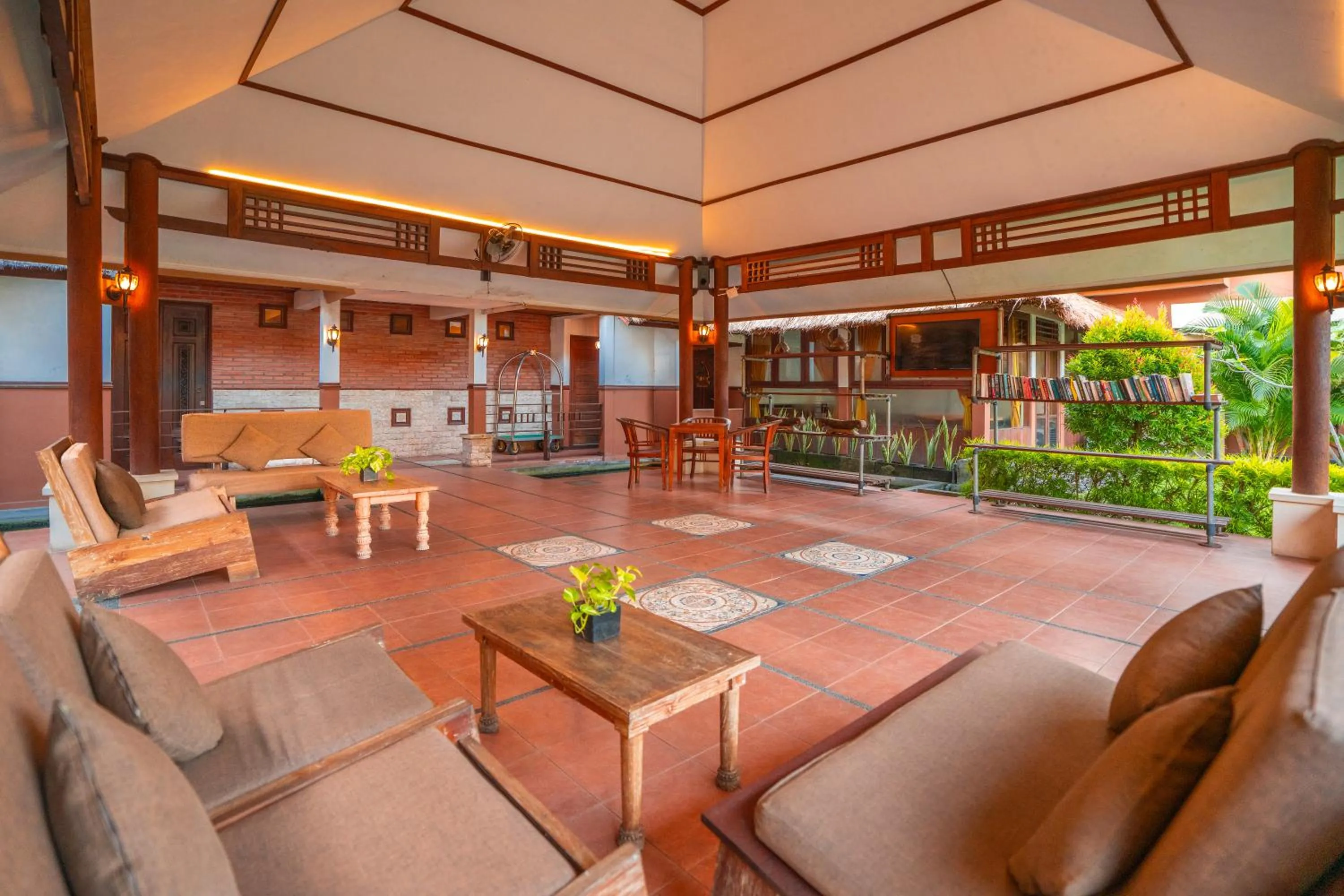 Lobby or reception in Desamuda Village