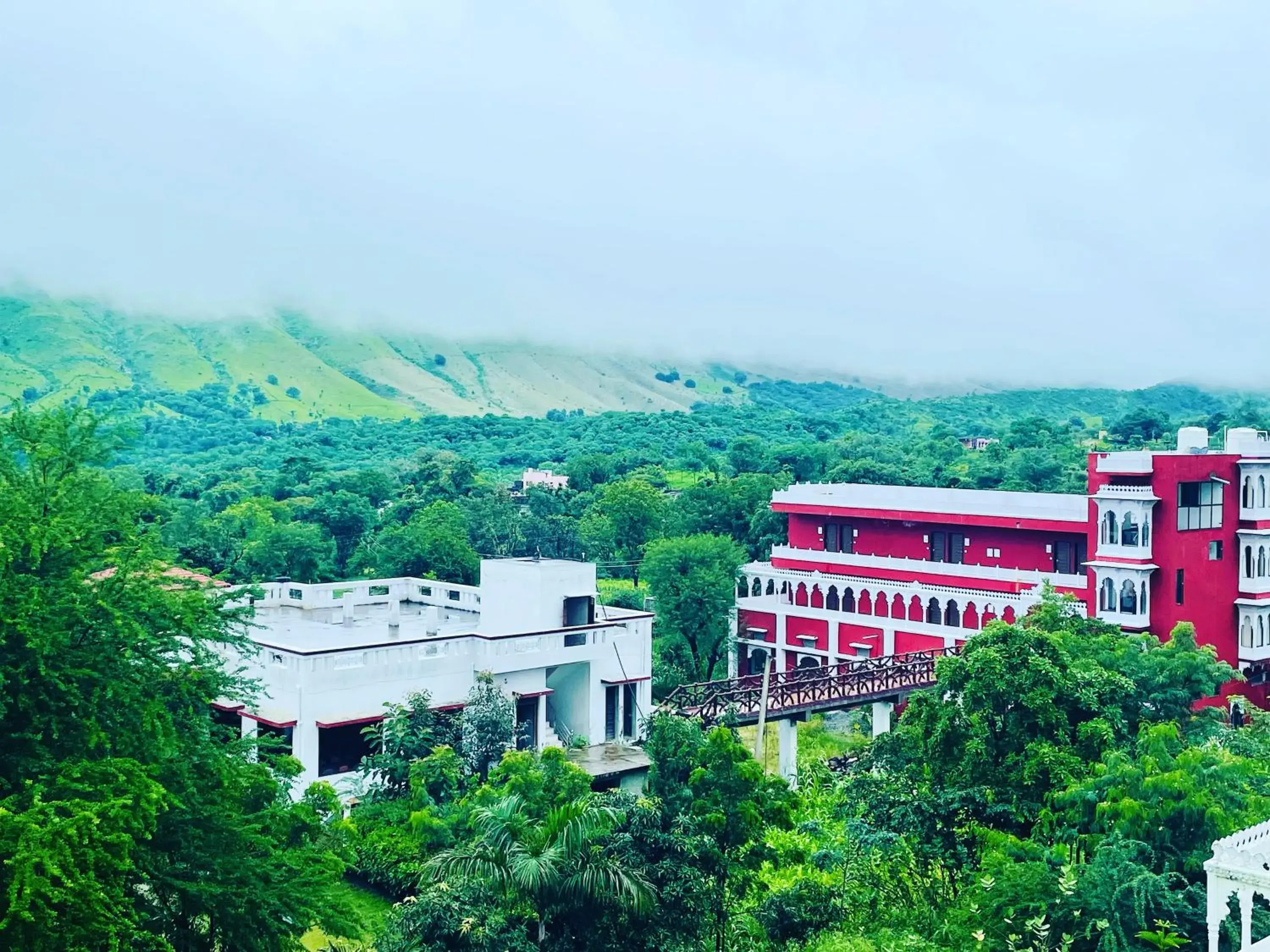 Mountain view in The Lal Bagh Mountain view in The Lal Bagh