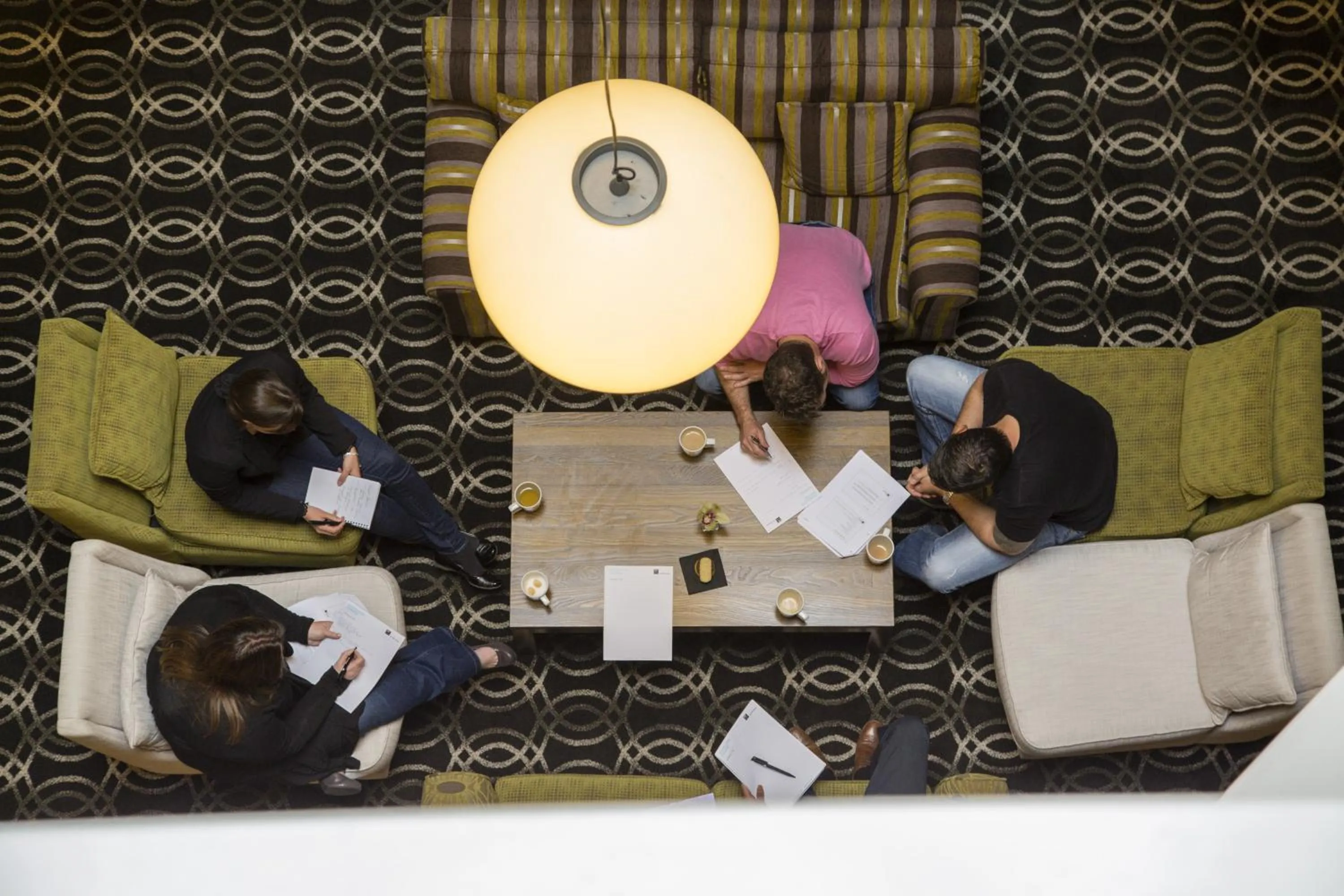 Lounge or bar in Woodland Grange
