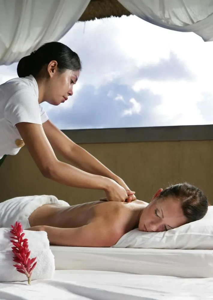 People in The Beverly Hills Bali Villas Jimbaran