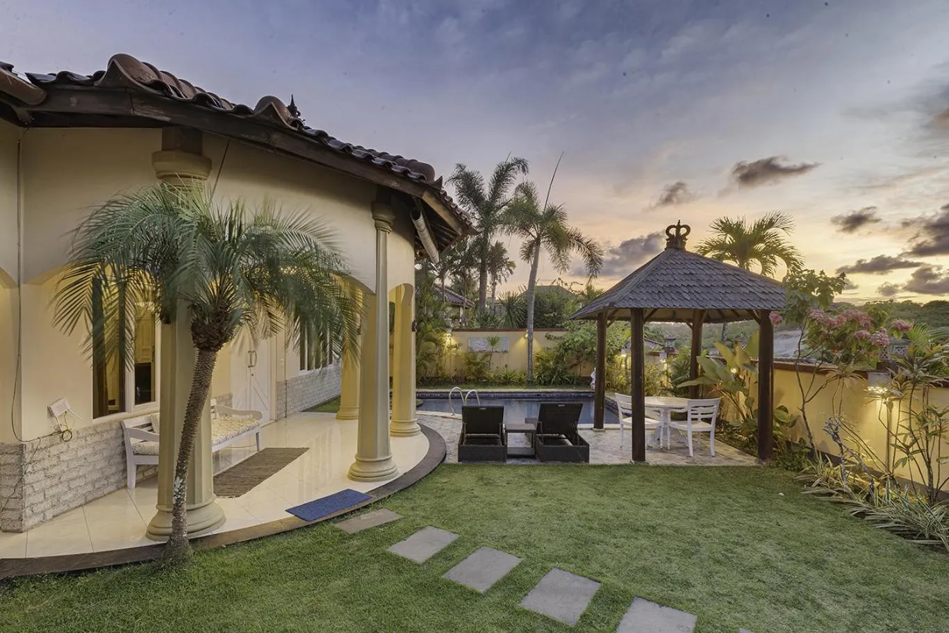 Property building in The Beverly Hills Bali Villas Jimbaran