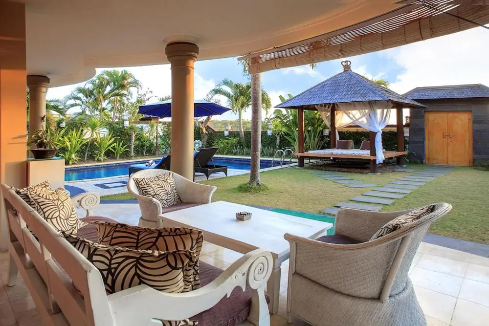 Patio in The Beverly Hills Bali Villas Jimbaran