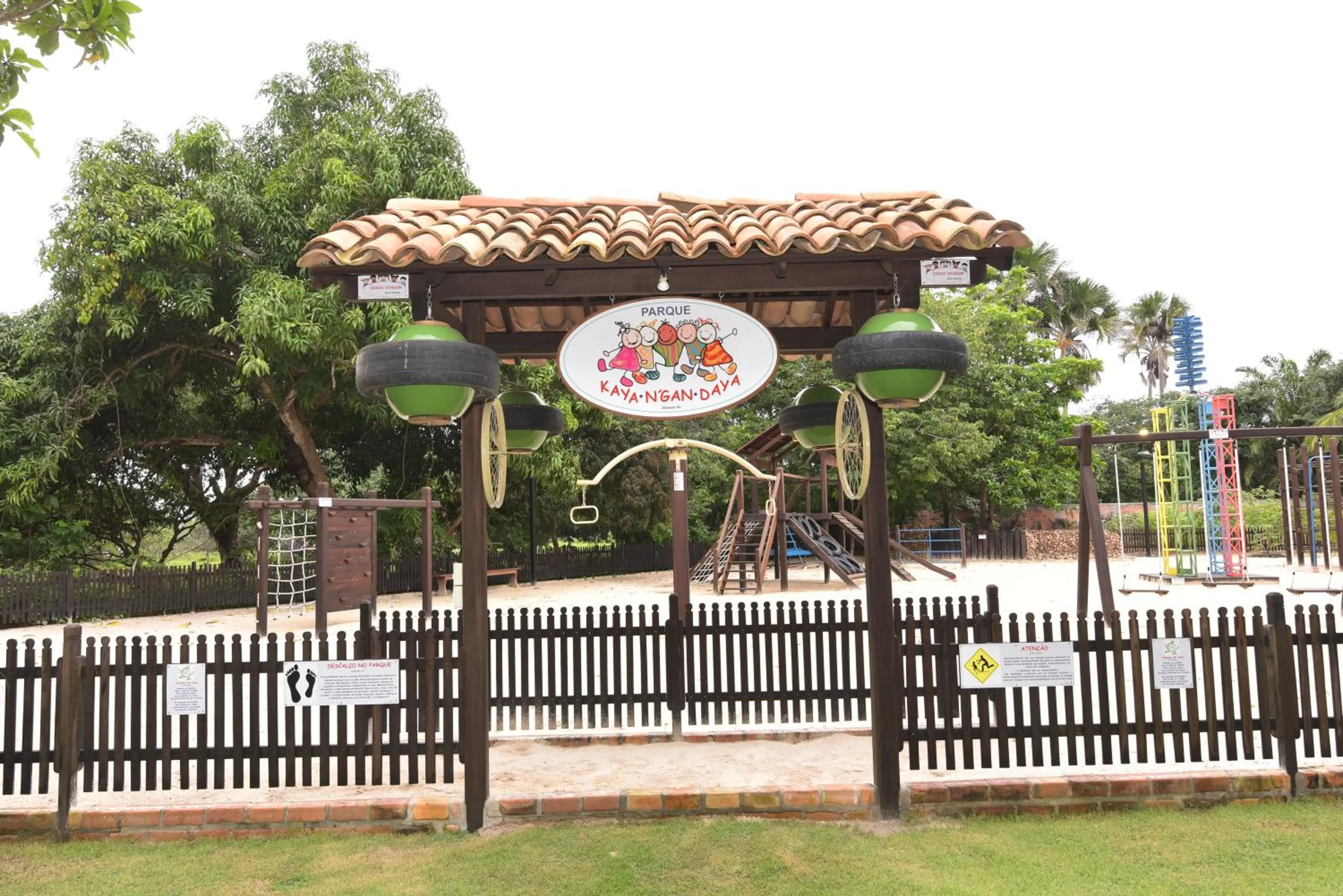 Children play ground in Encantes do Nordeste