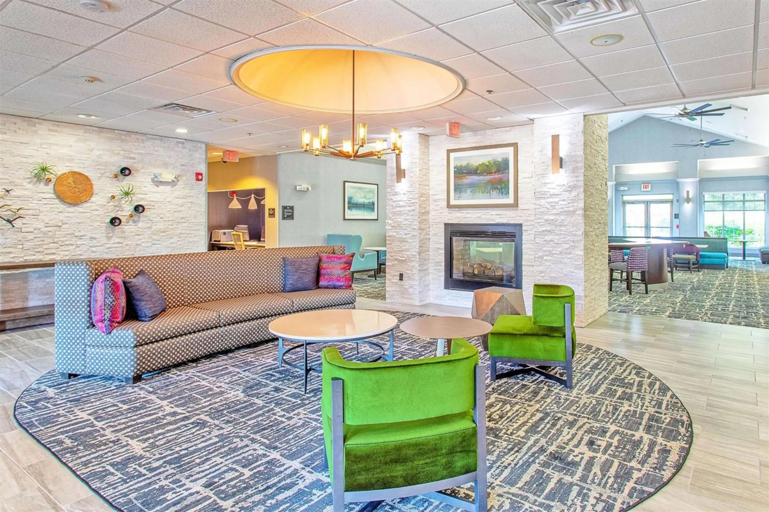 Lobby or reception in Homewood Suites by Hilton Leesburg