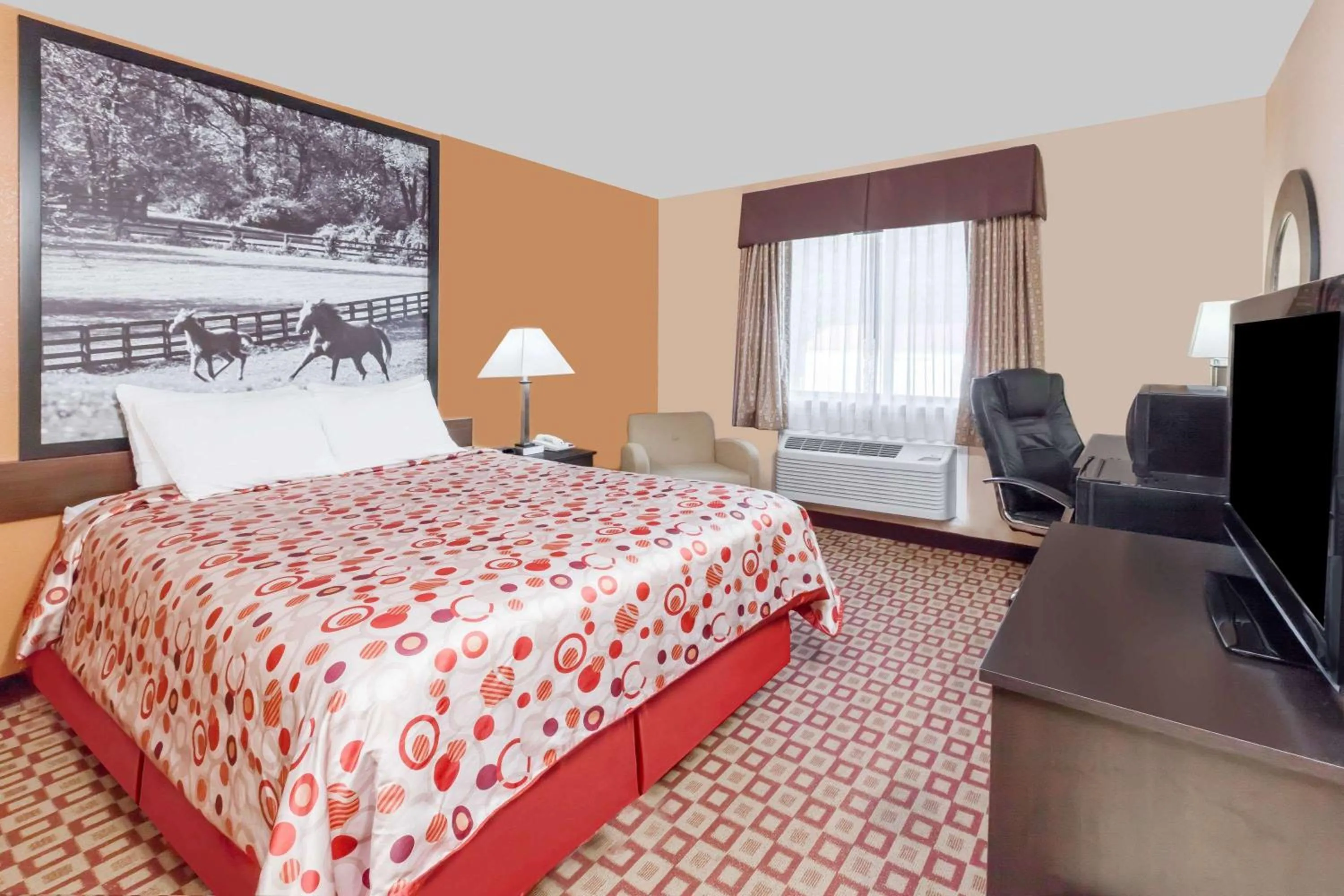 Photo of the whole room, Bed in Super 8 South by Wyndham