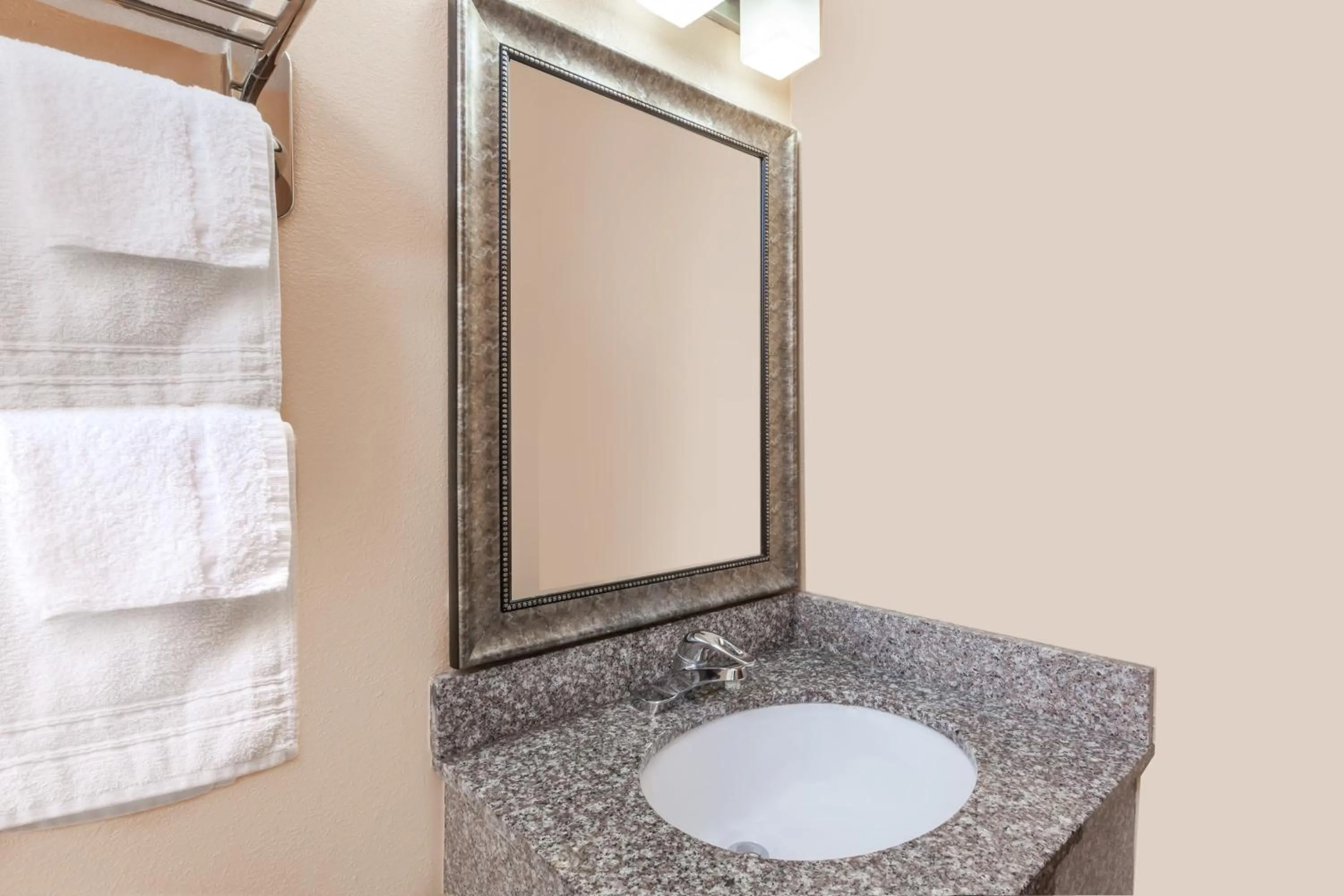 Bathroom in Super 8 South by Wyndham