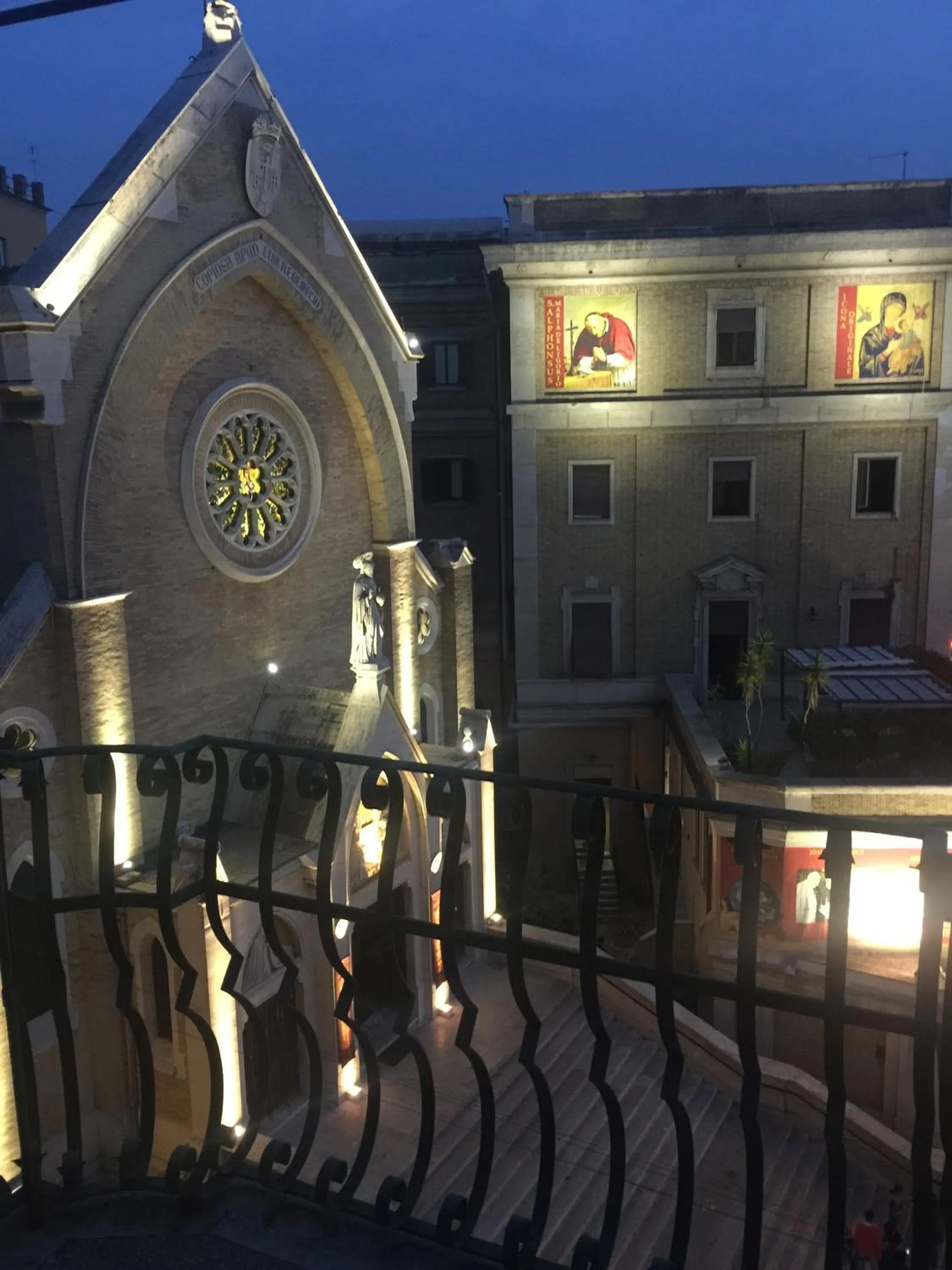 Balcony/Terrace in B&B La Capitale
