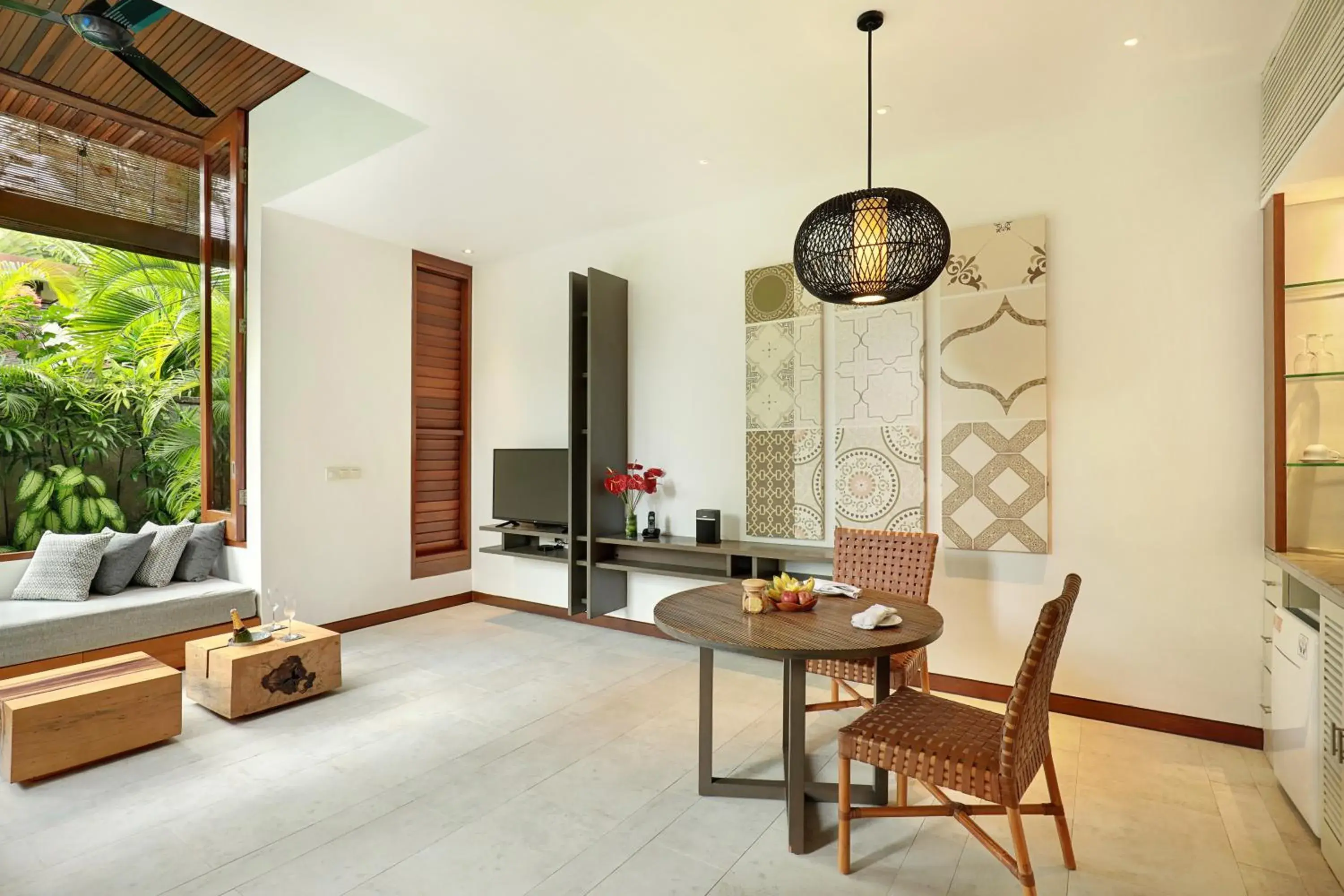 Living room in The Elysian Boutique Villa Hotel Living room in The Elysian Boutique Villa Hotel