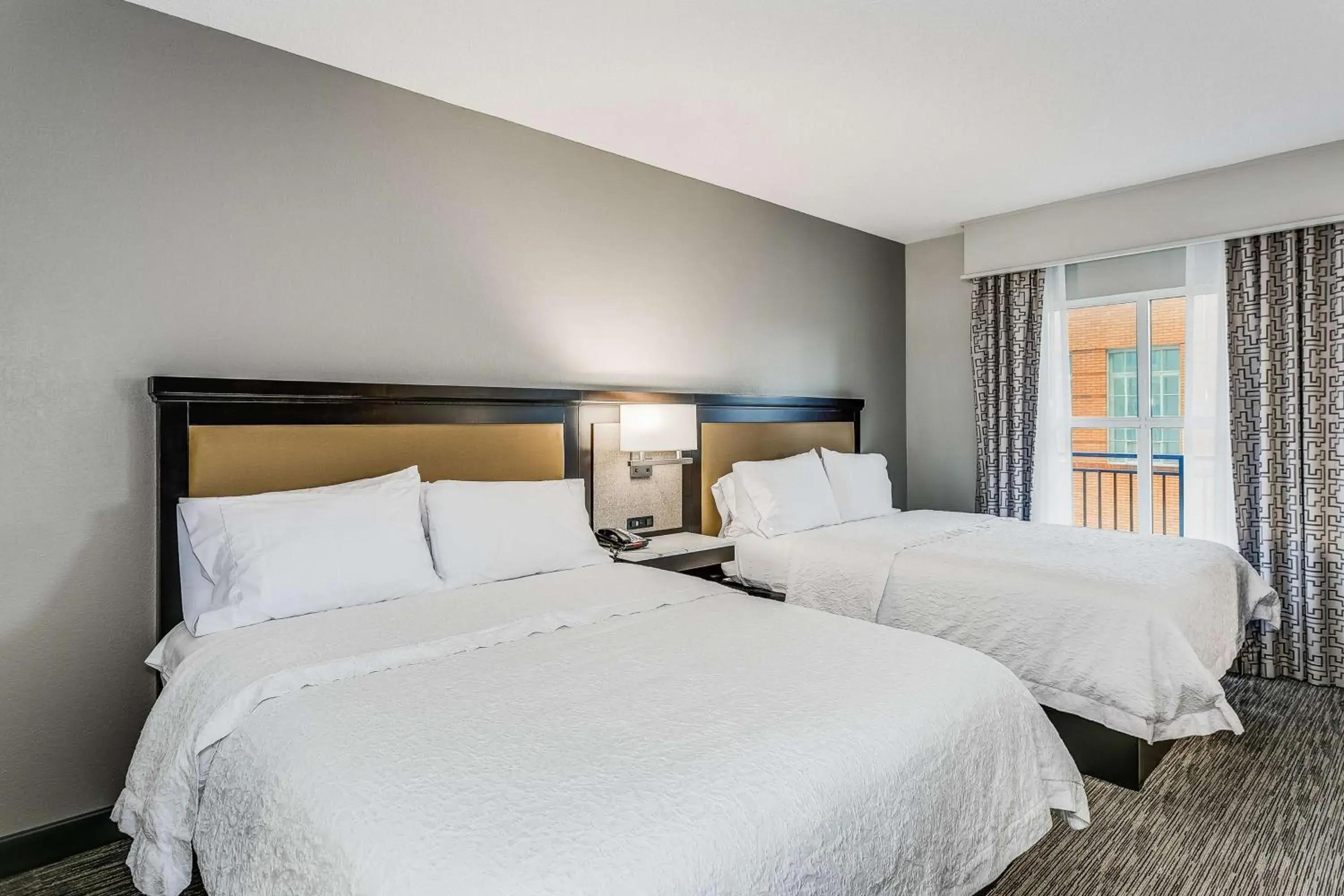 Queen Studio Suite with Two Queen Beds - Non-Smoking in Hampton Inn & Suites Mobile - Downtown Historic District Queen Studio Suite with Two Queen Beds - Non-Smoking in Hampton Inn & Suites Mobile - Downtown Historic District