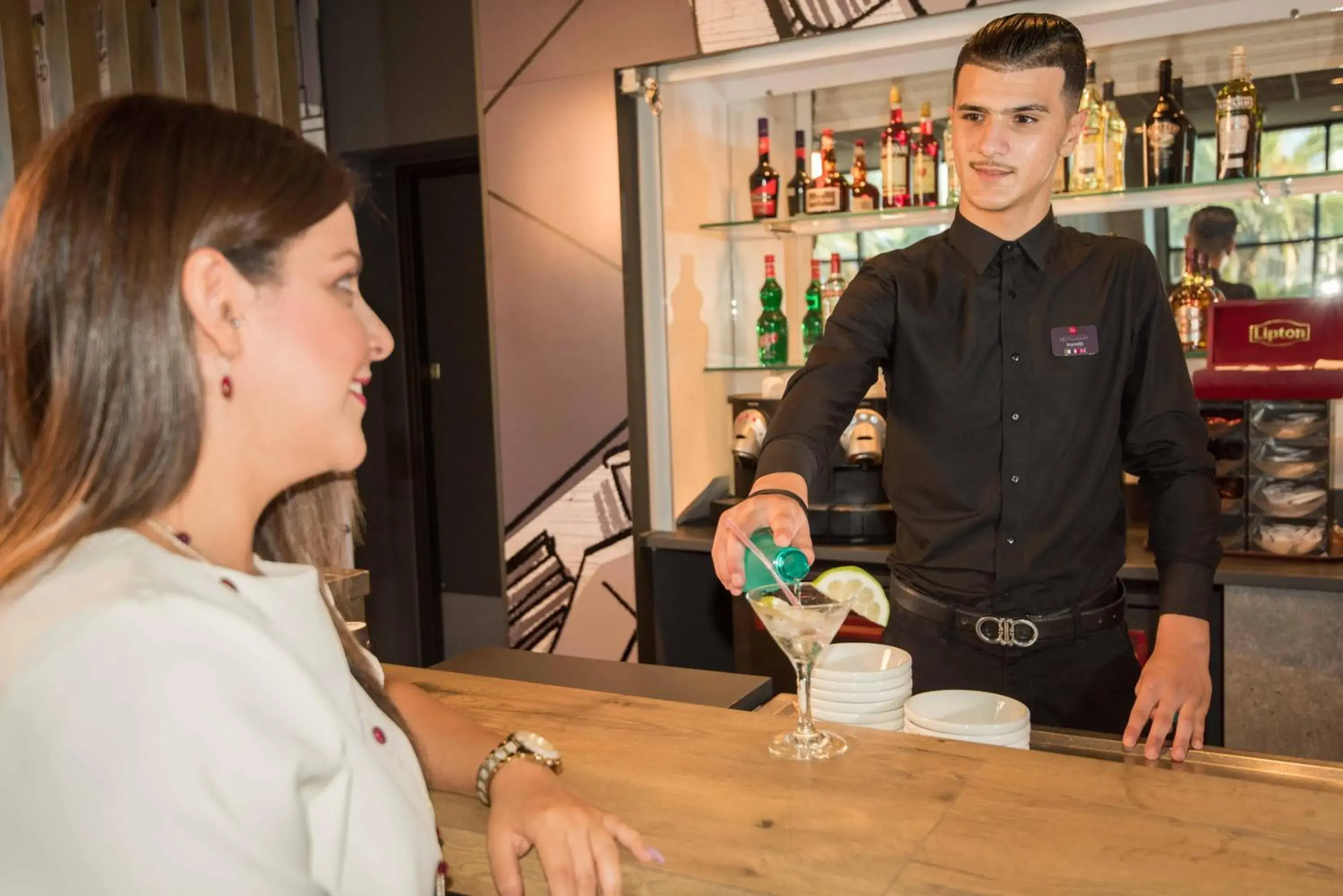 Lounge or bar in ibis Alger Aéroport Lounge or bar in ibis Alger Aéroport