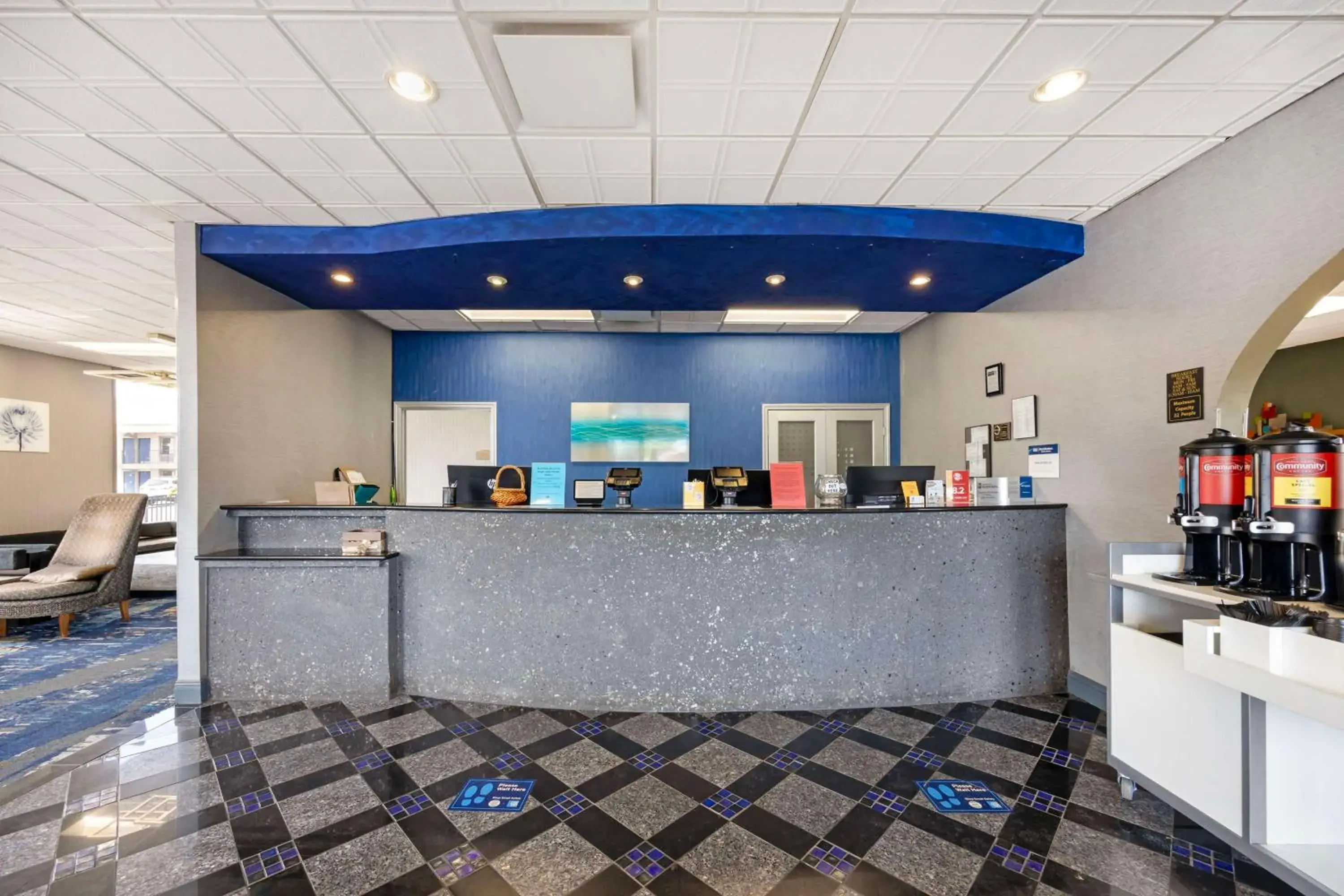 Lobby or reception in Best Western Franklin Lobby or reception in Best Western Franklin