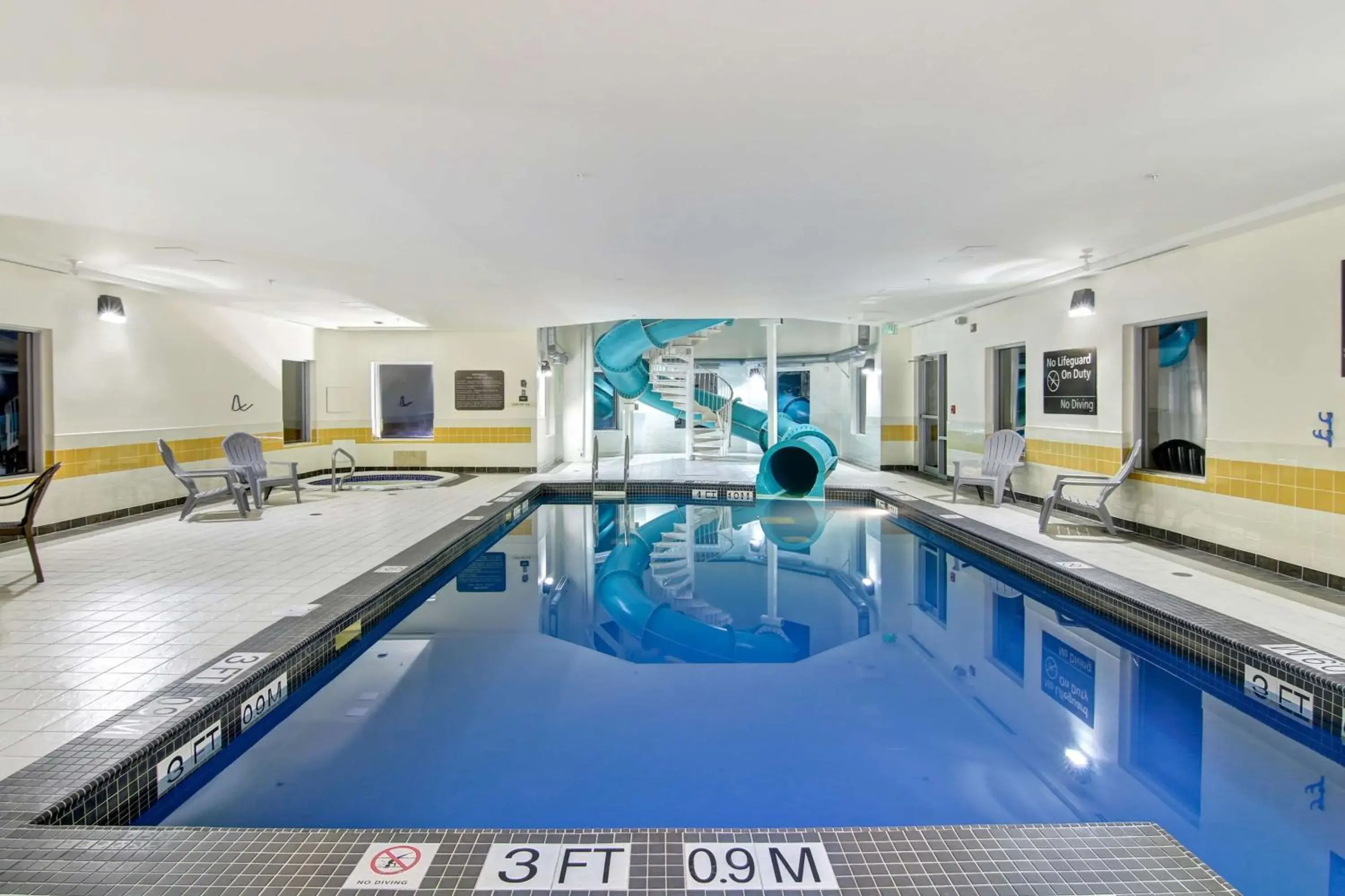 Pool view in Hampton Inn & Suites Saint John Pool view in Hampton Inn & Suites Saint John