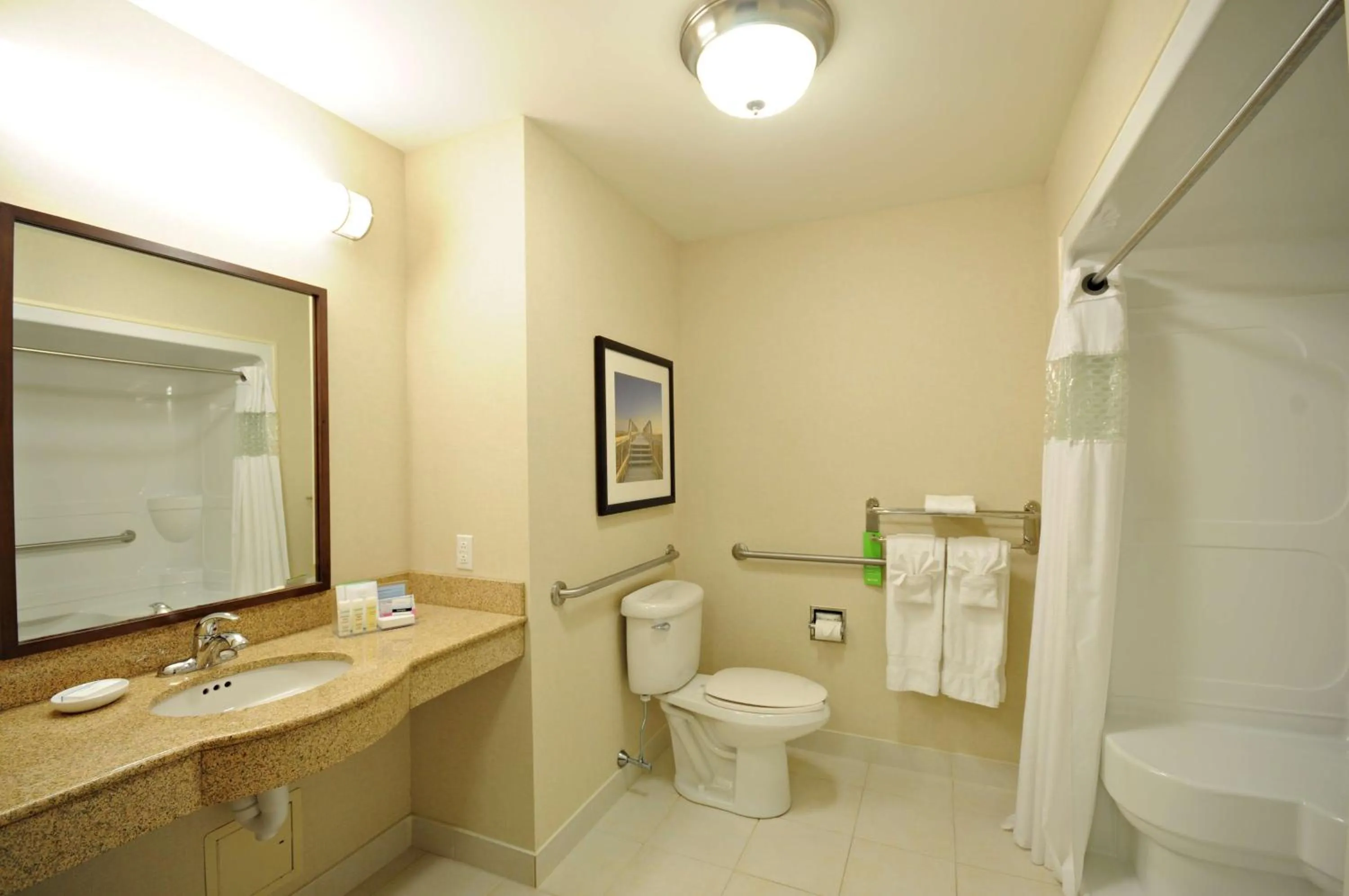 Bathroom in Hampton Inn & Suites Saint John