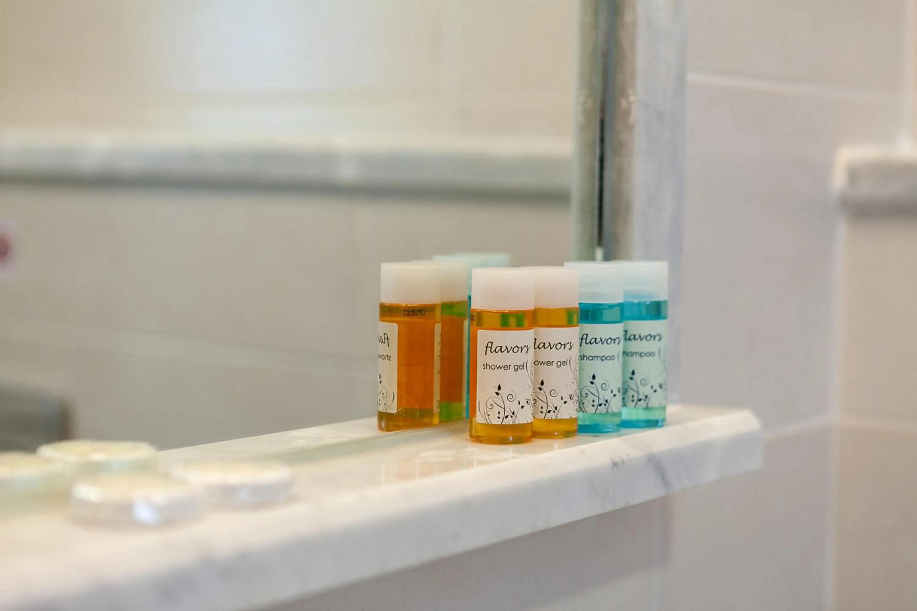 Bathroom in Amaryllis Hotel