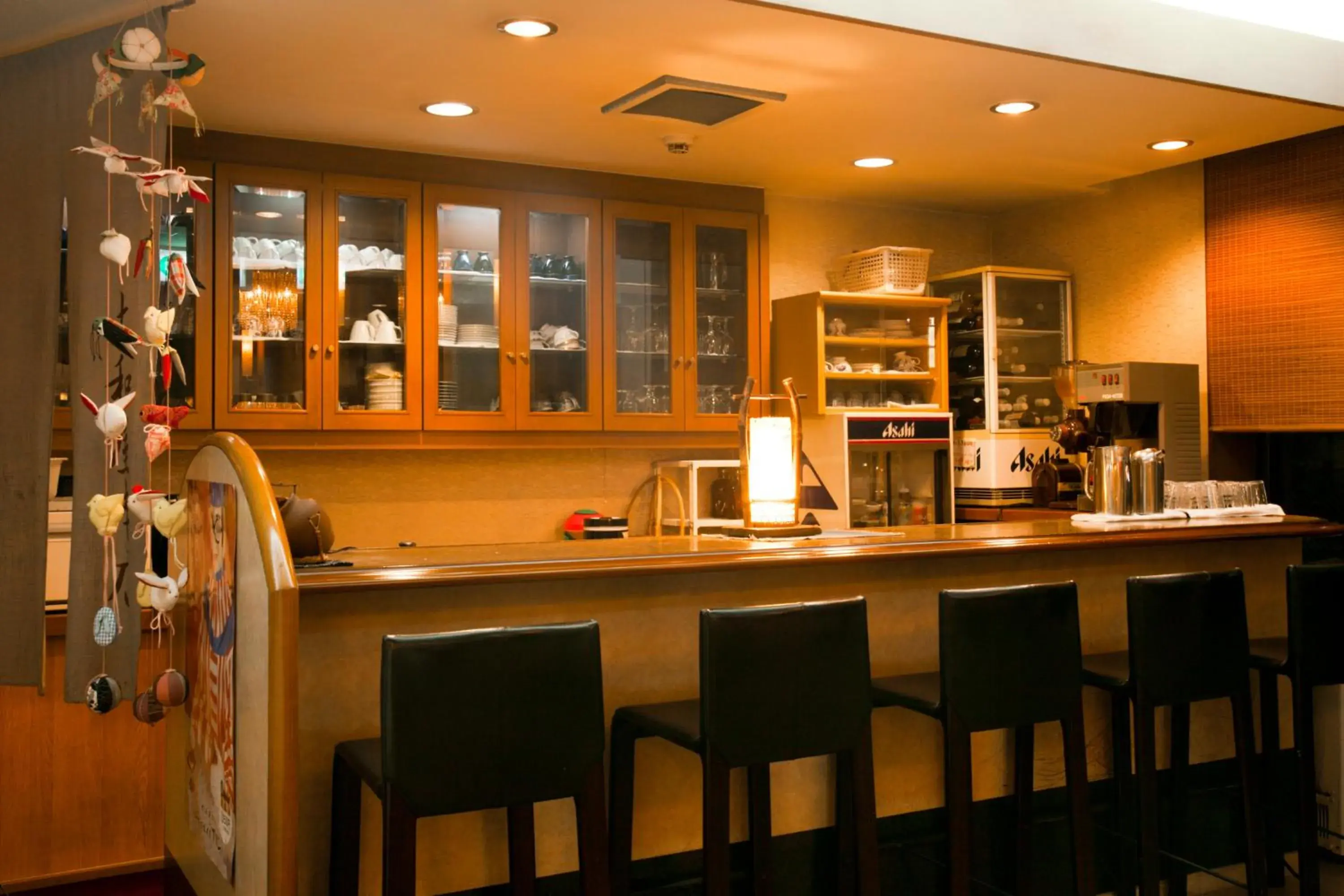 Lounge or bar in Yamatoya Honten Ryokan Osaka Lounge or bar in Yamatoya Honten Ryokan Osaka