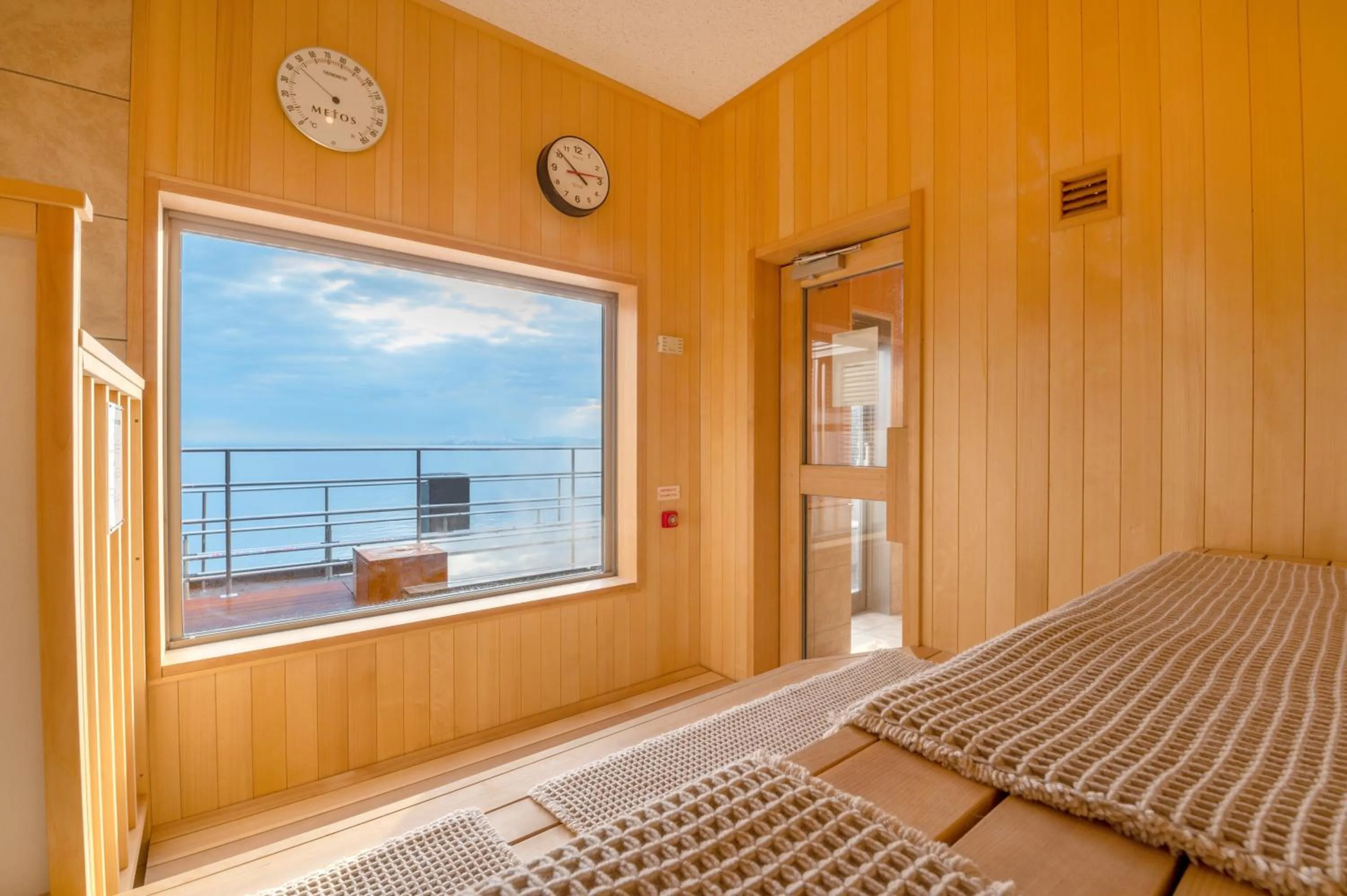 Sauna, Bed in Umino Hotel Hajime