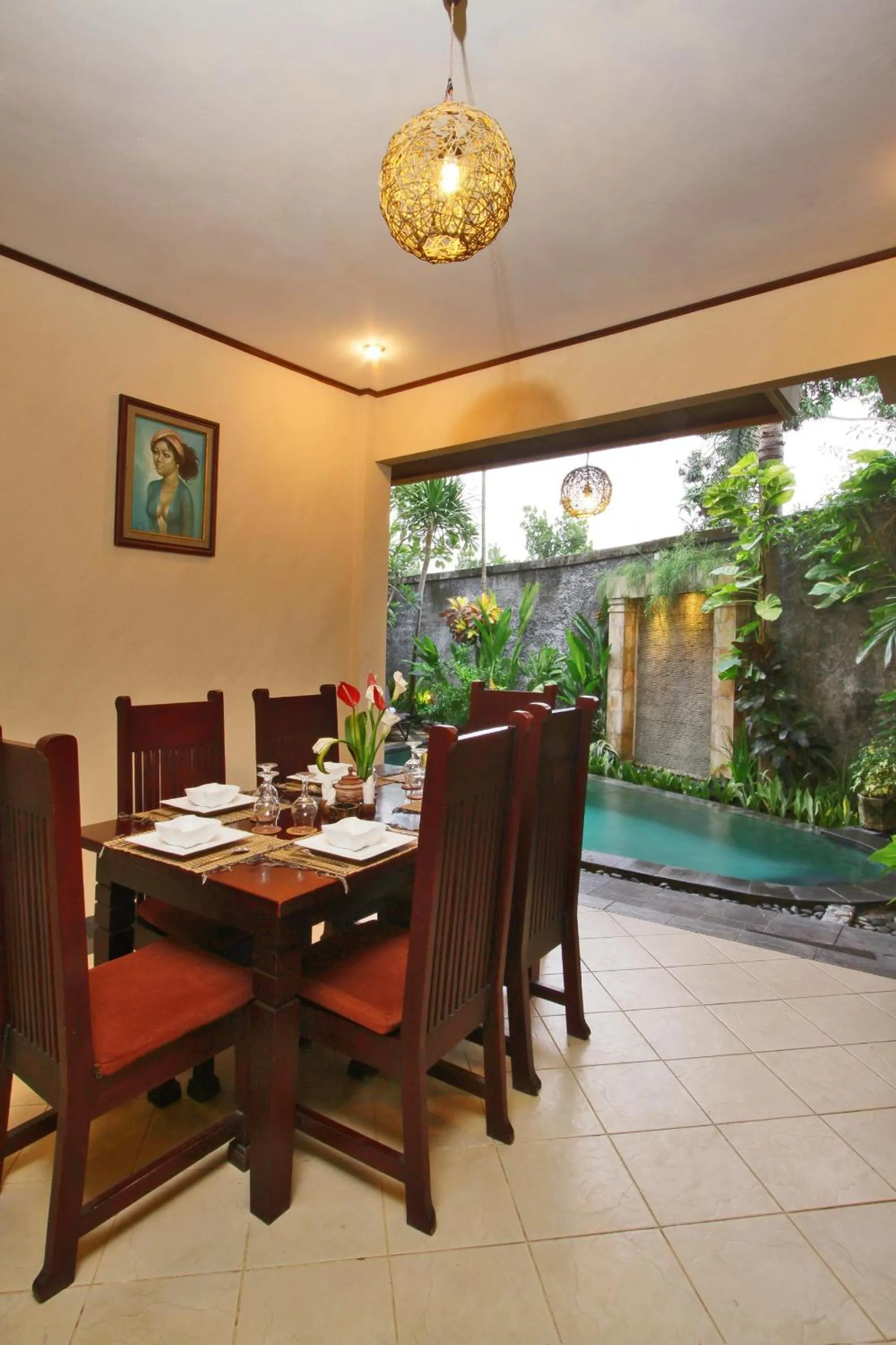 Dining area in Bali Ayu Hotel & Villas