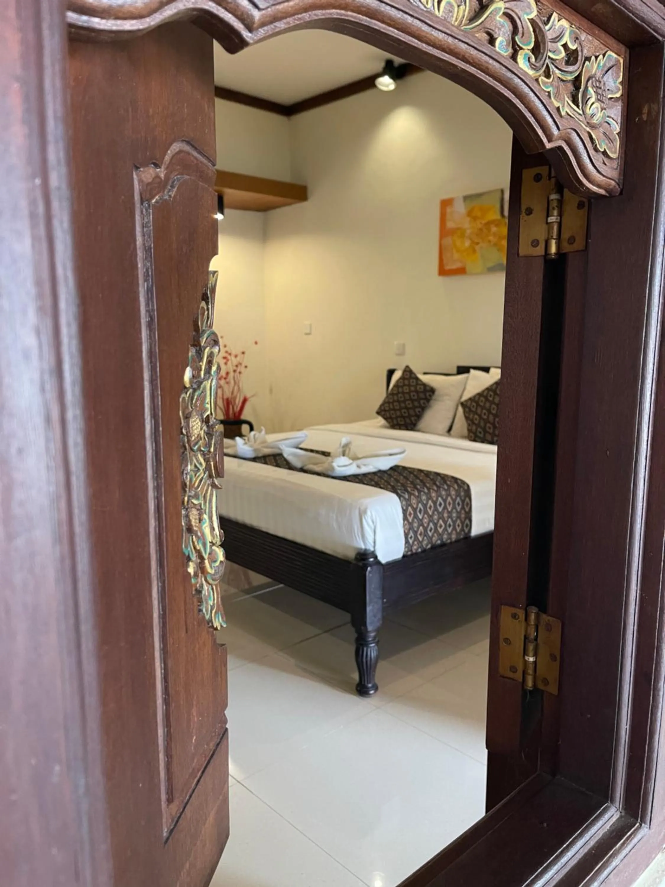 Bed in Bali Ayu Hotel & Villas