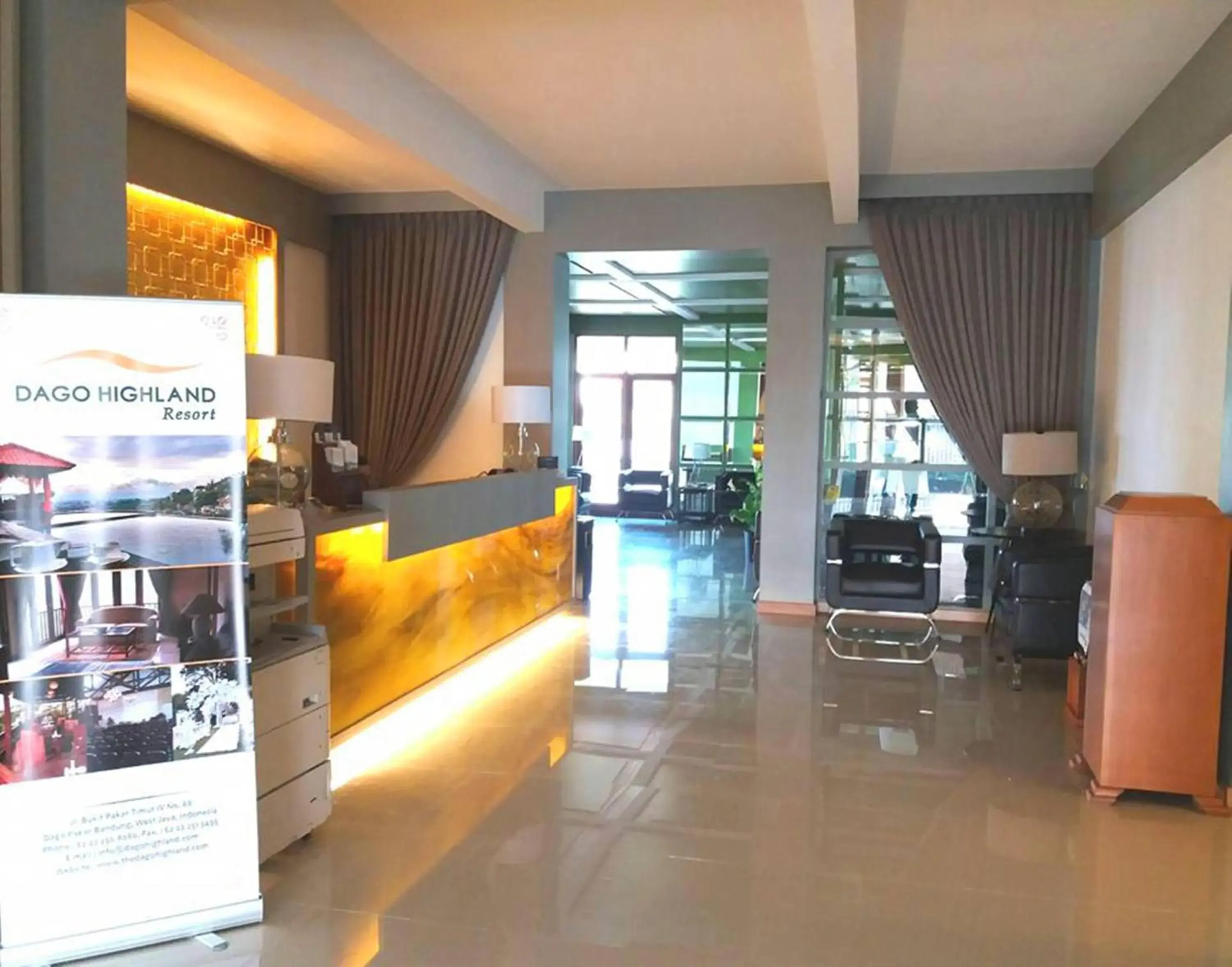 Lobby or reception in Dago Highland Resort Lobby or reception in Dago Highland Resort