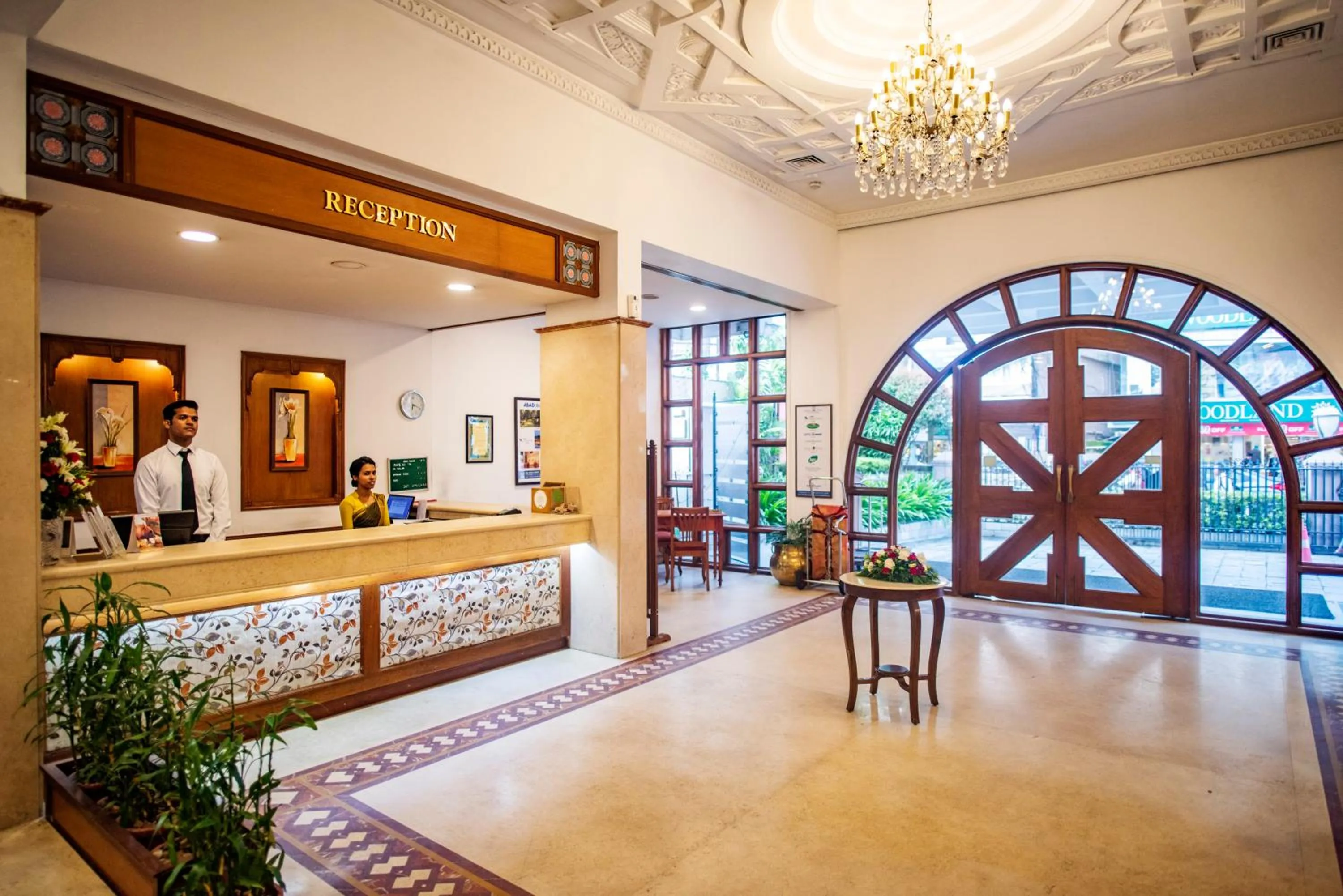 Lobby or reception in Hotel Abad Plaza