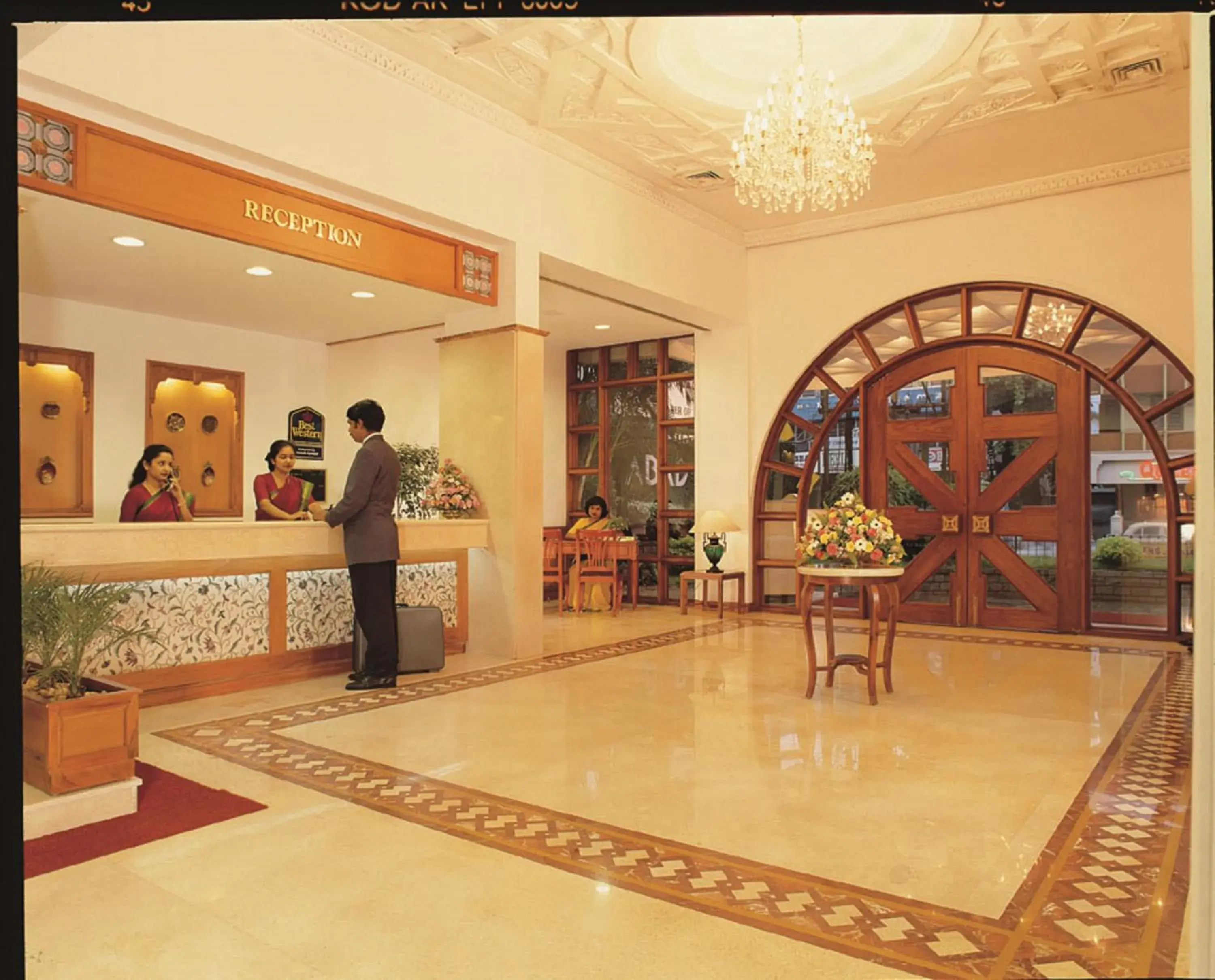 Lobby or reception in Hotel Abad Plaza Lobby or reception in Hotel Abad Plaza